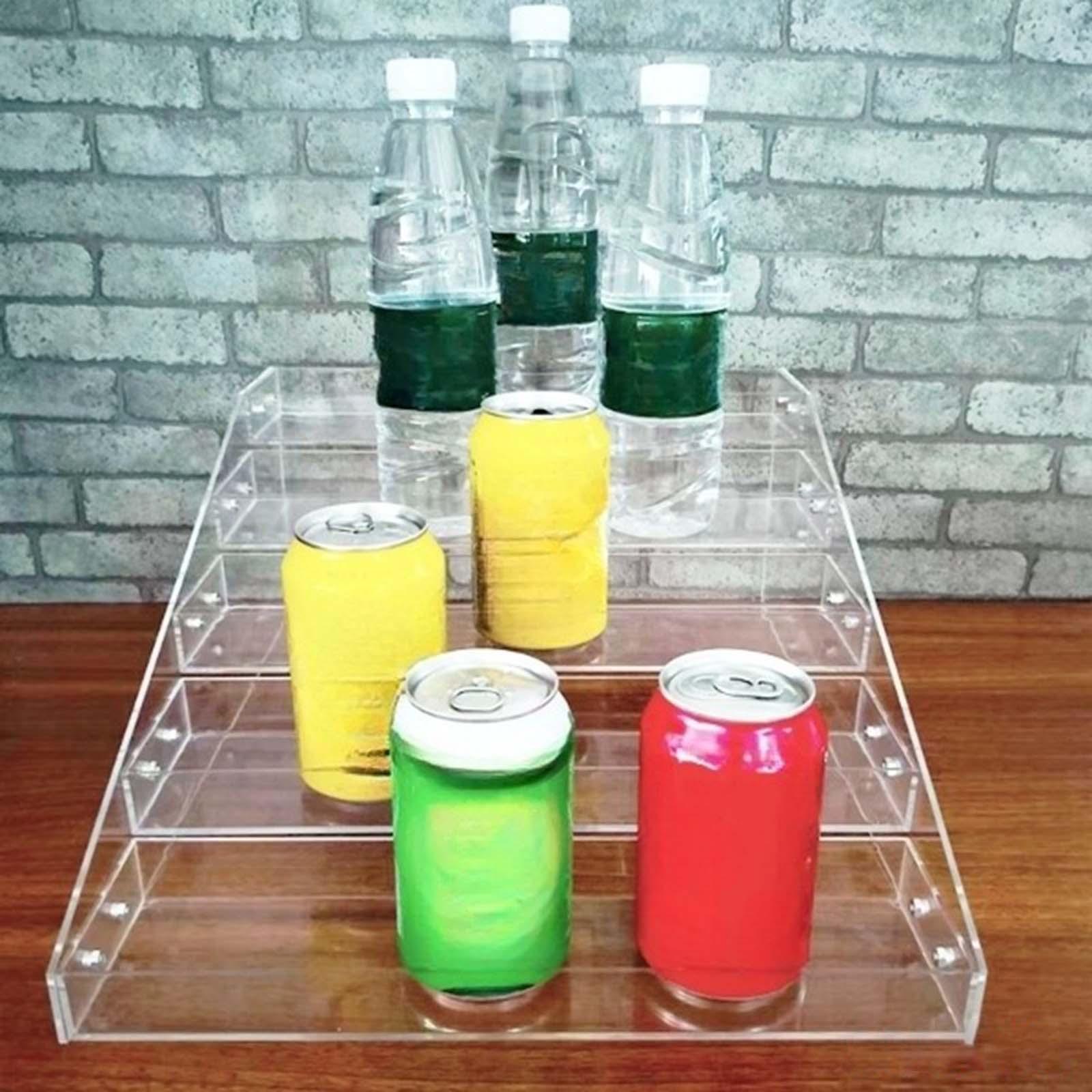 Spice Rack Storage Shelves 5 Step Tea Cup Stand Shelf for Candies Toys Model