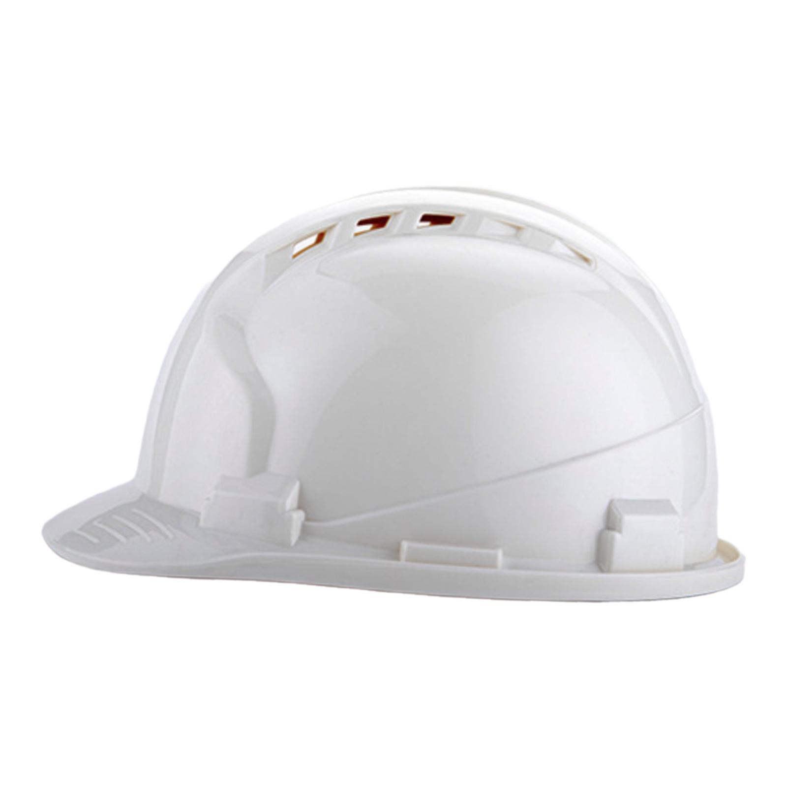 Thickened Hard Hat Multifunctional Work Helmet for Building Climbing Outdoor white