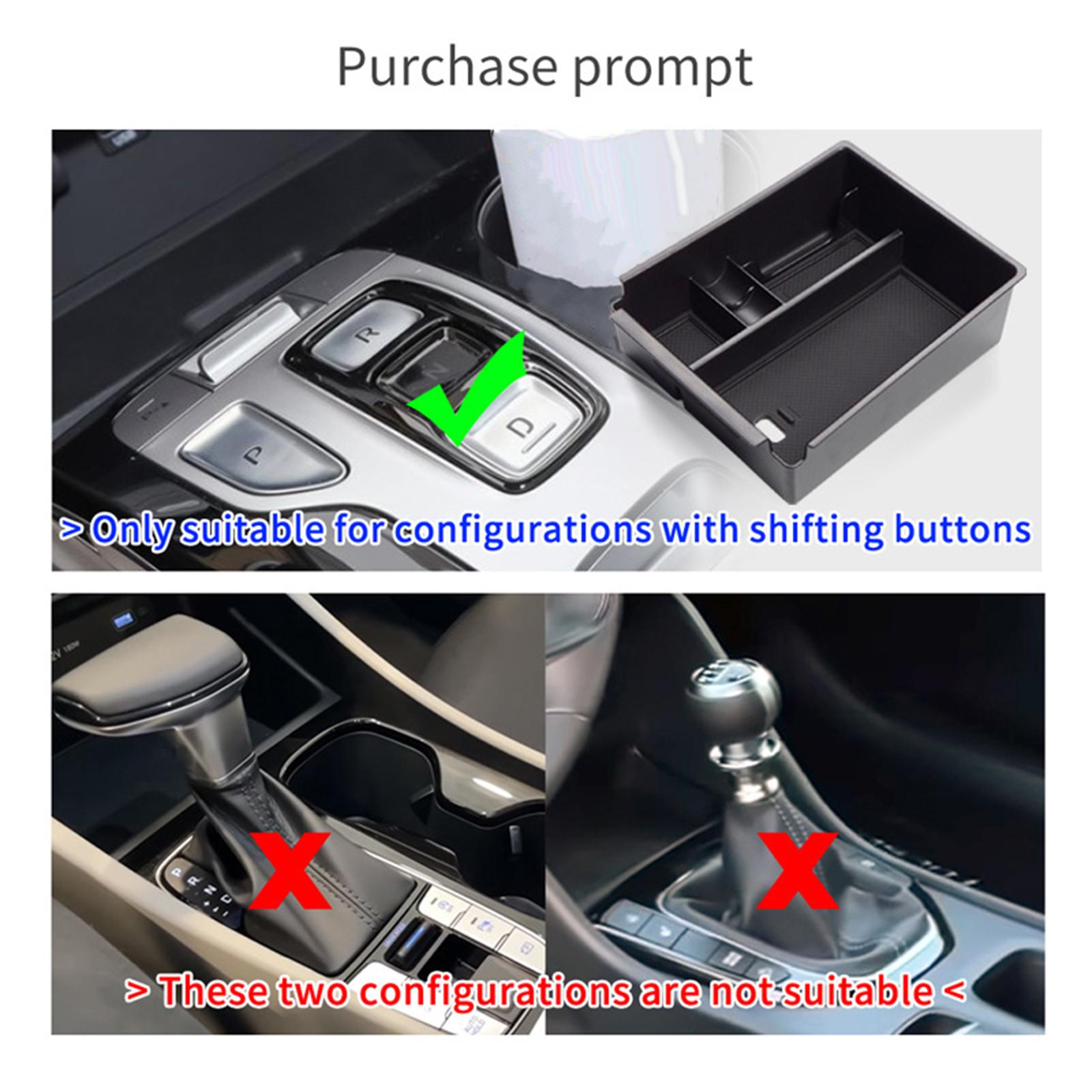 Car Console Organizer Auto Interior Tidying Accessories for Drivers