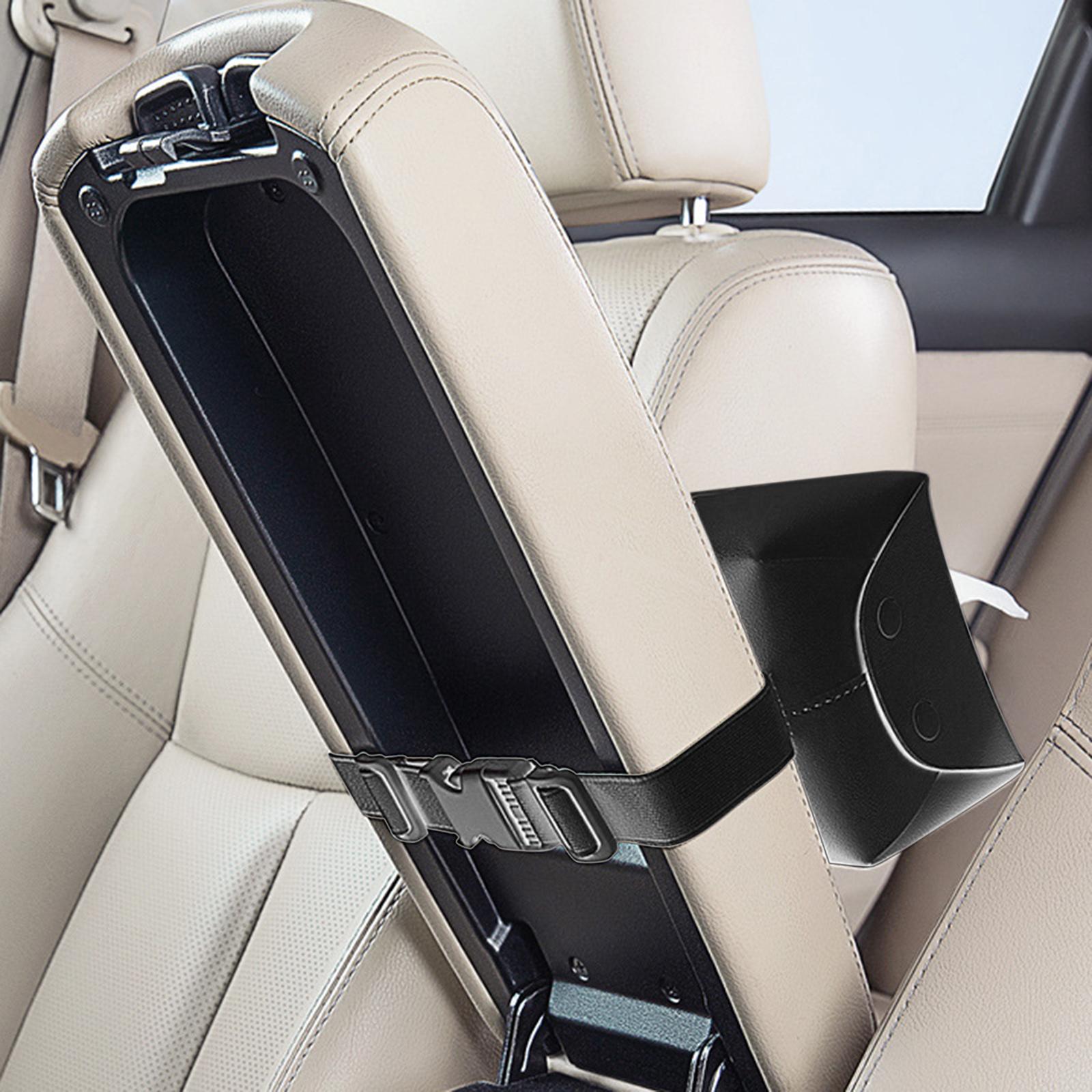 Car Tissue Holder Car Auto Supplies Storage Cases for Car Armrest Box Black