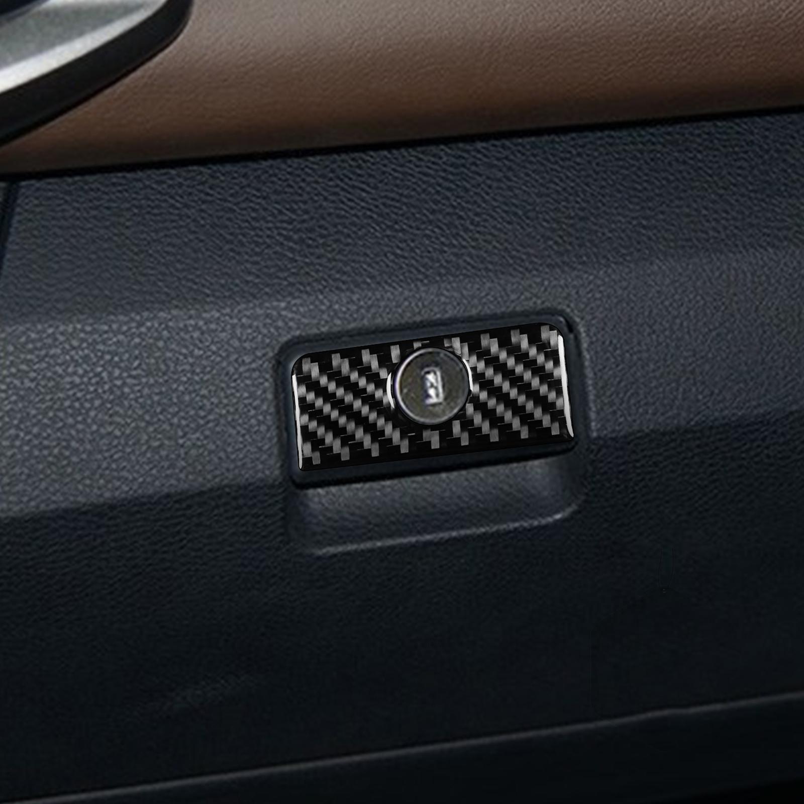 Car Glove Box Switch Cover Parts Interior Accessories for Toyota Tacoma Black