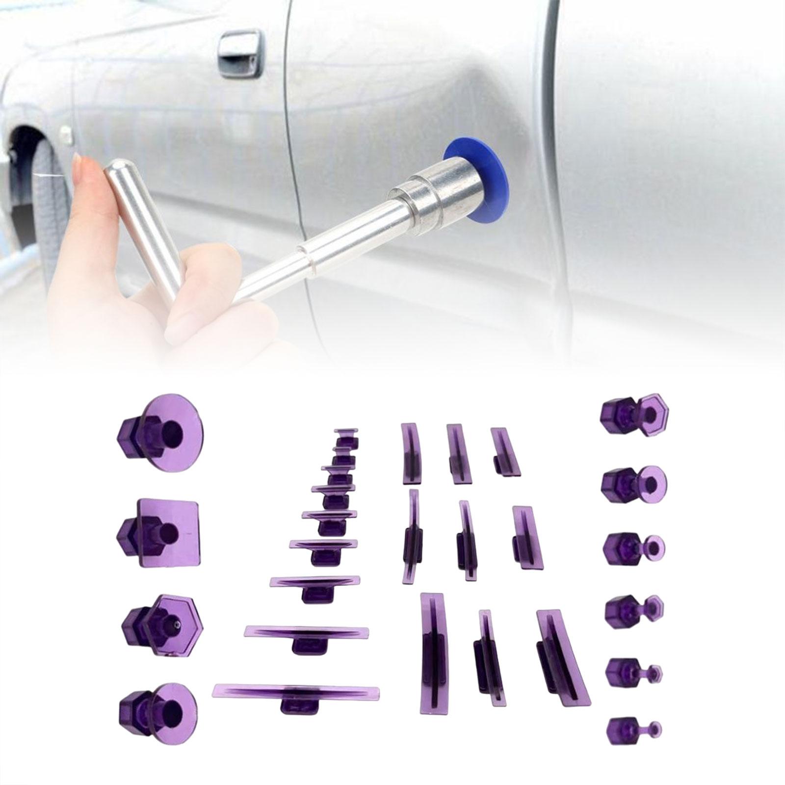 Car Dent Removal Puller Tabs Set Car Dent Removal Repair Tool Kits Universal 28Pcs