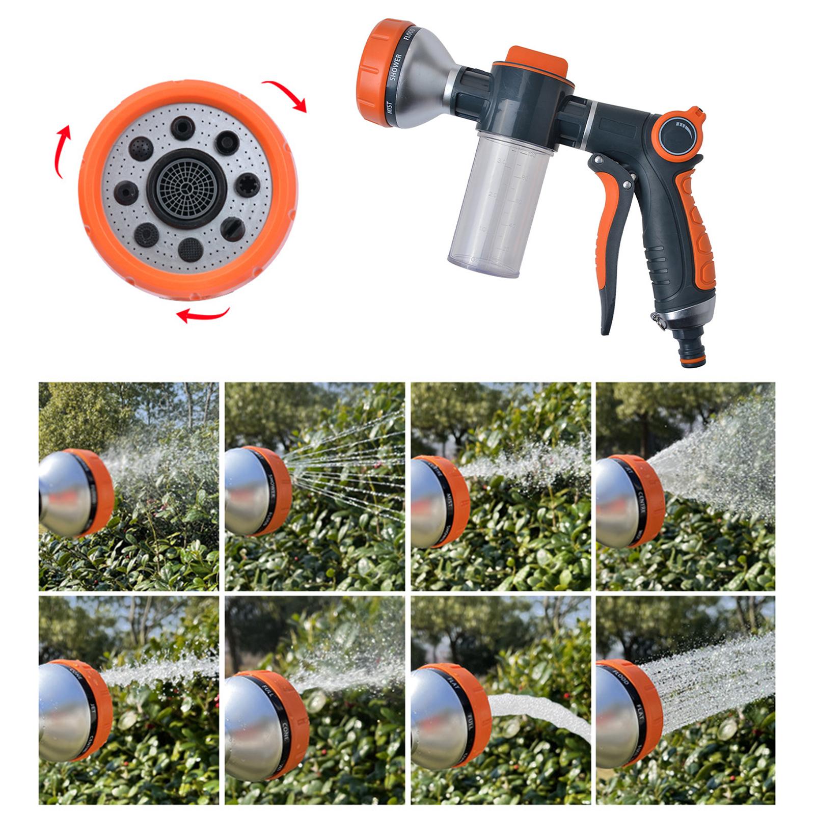 Garden Hose Nozzle Car Wash Nozzle for Showering Pet Cleaning Gardening