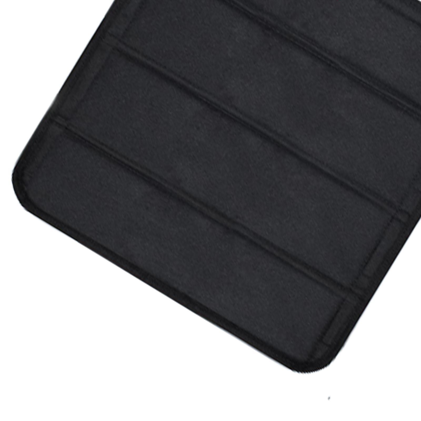 RV Skylight Cover Universal Oxford Cloth with Storage Bag RV Roof Vent Cover Black