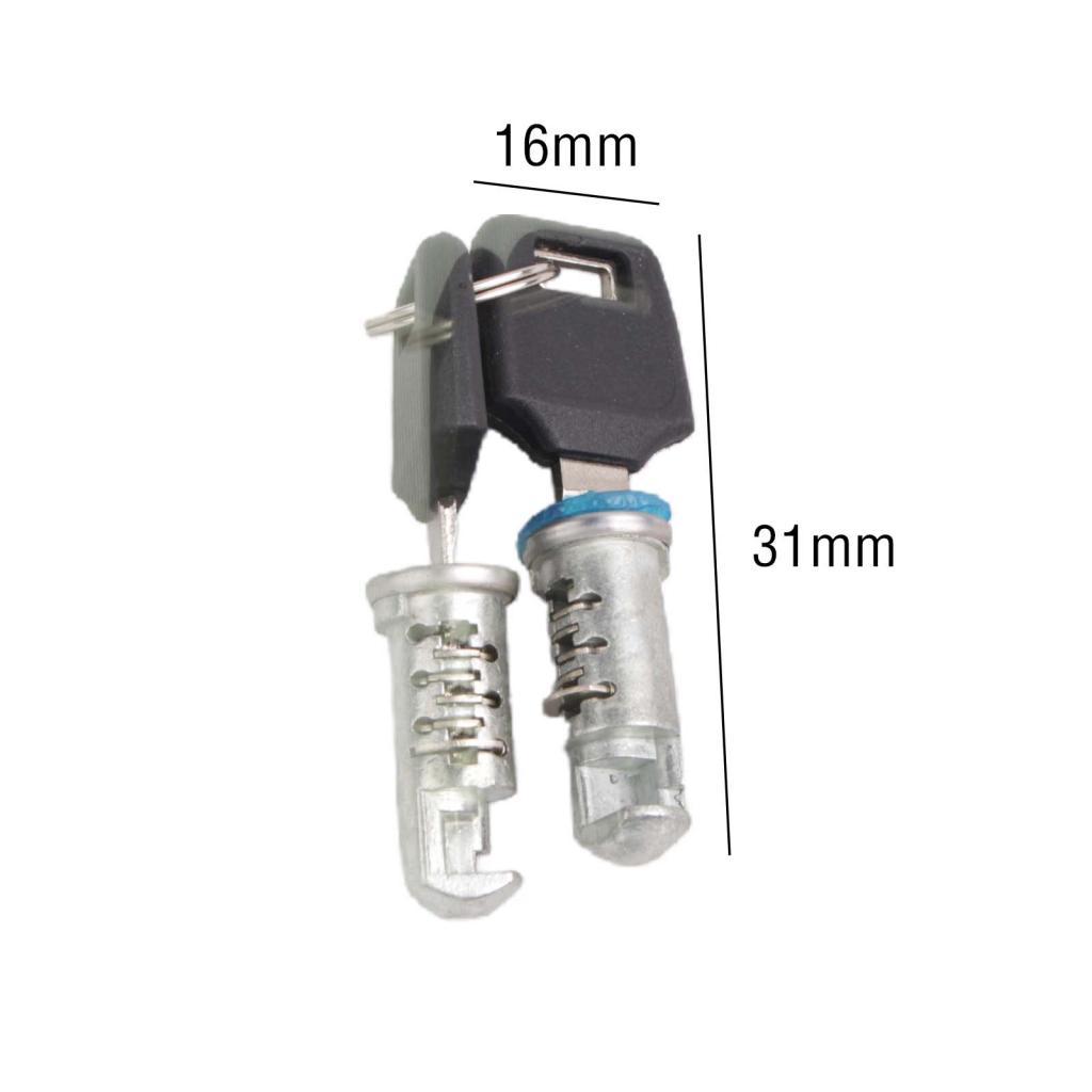 2xRoof Rack Cross Bars Locks Keys SUV Parts Professional Replacement Accessory