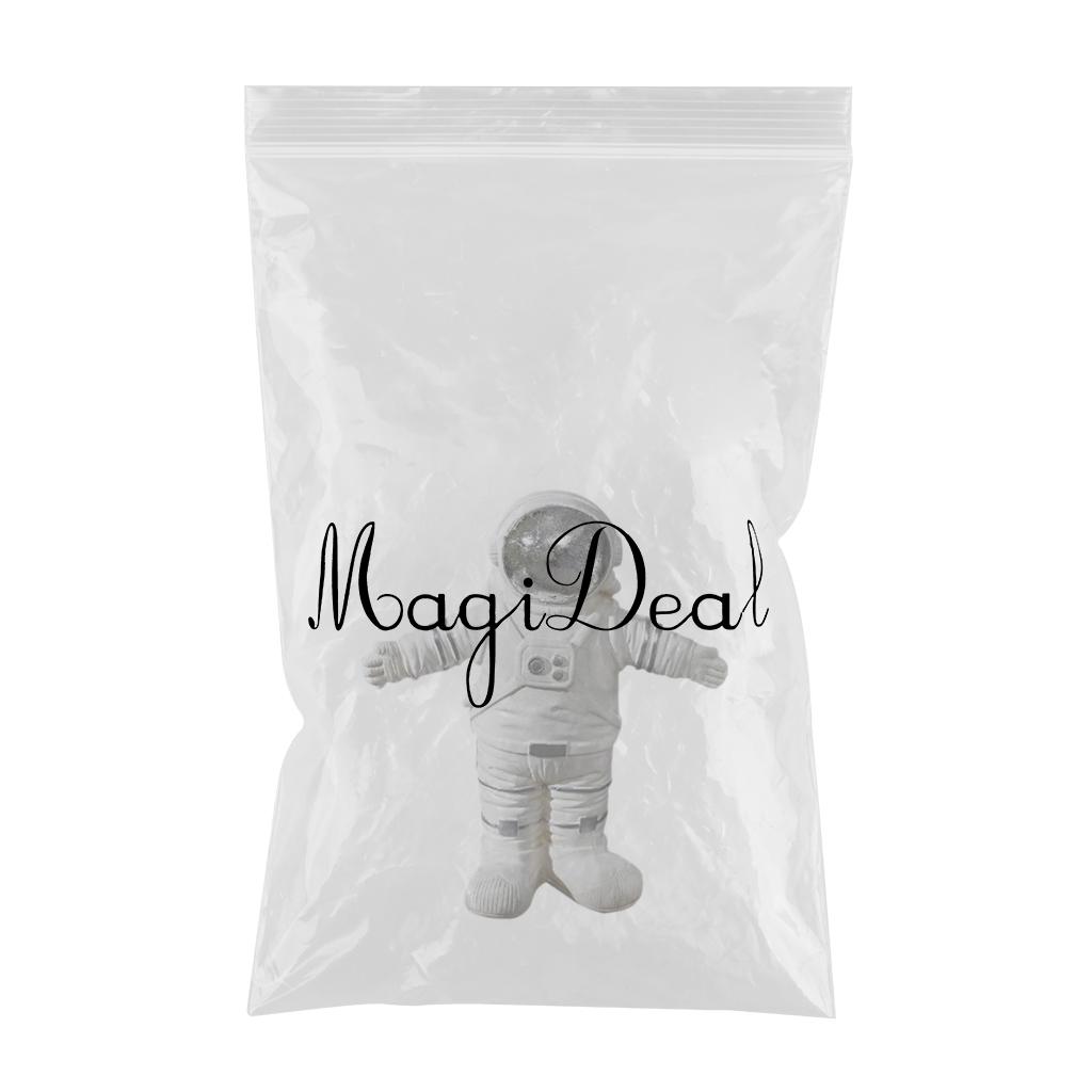 Astronaut Moon Shaped Stylish Design Resin Statues Sculpture Figurine C