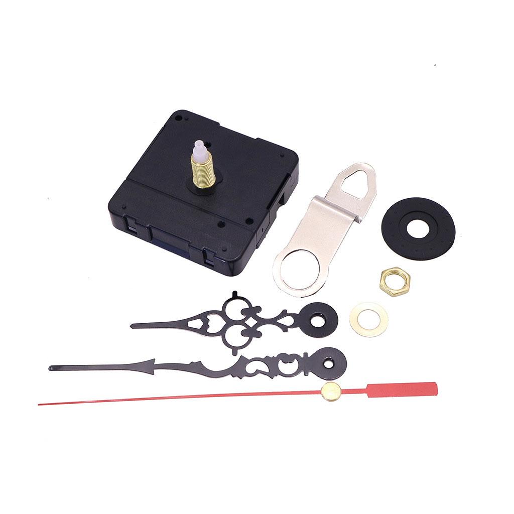 Wall Clock Quartz Movement Mechanism Long Spindle Hand DIY Repair Tool Parts