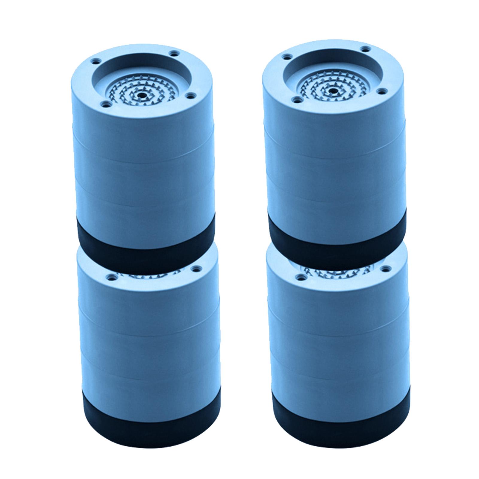 Anti Vibration Pads Washer Dryer Machines Reduce Noise Walking Blue 8.5cm