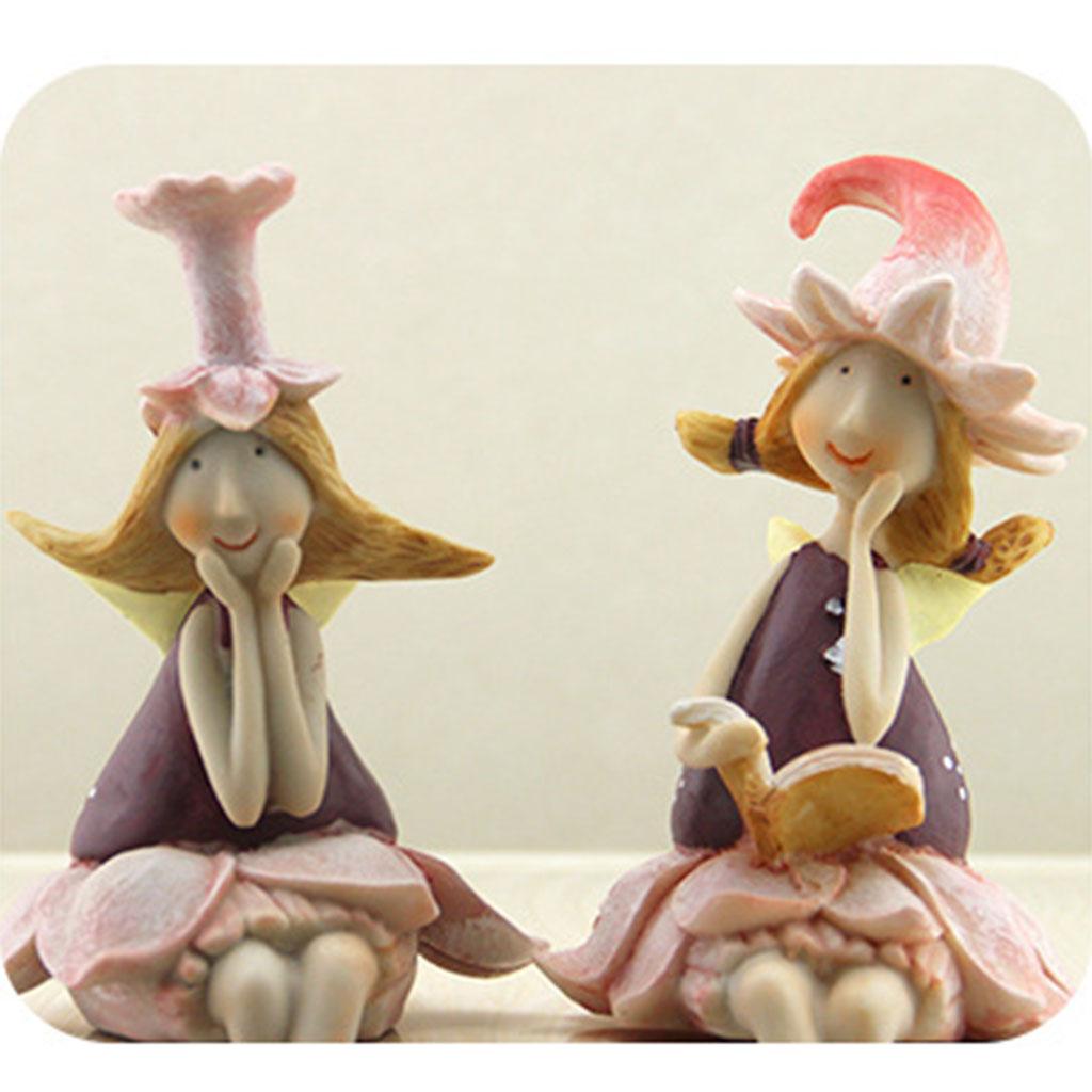 Fairy Shelf Sitter 12cm Home Figurine Cabinet Countertop Statue Ornament