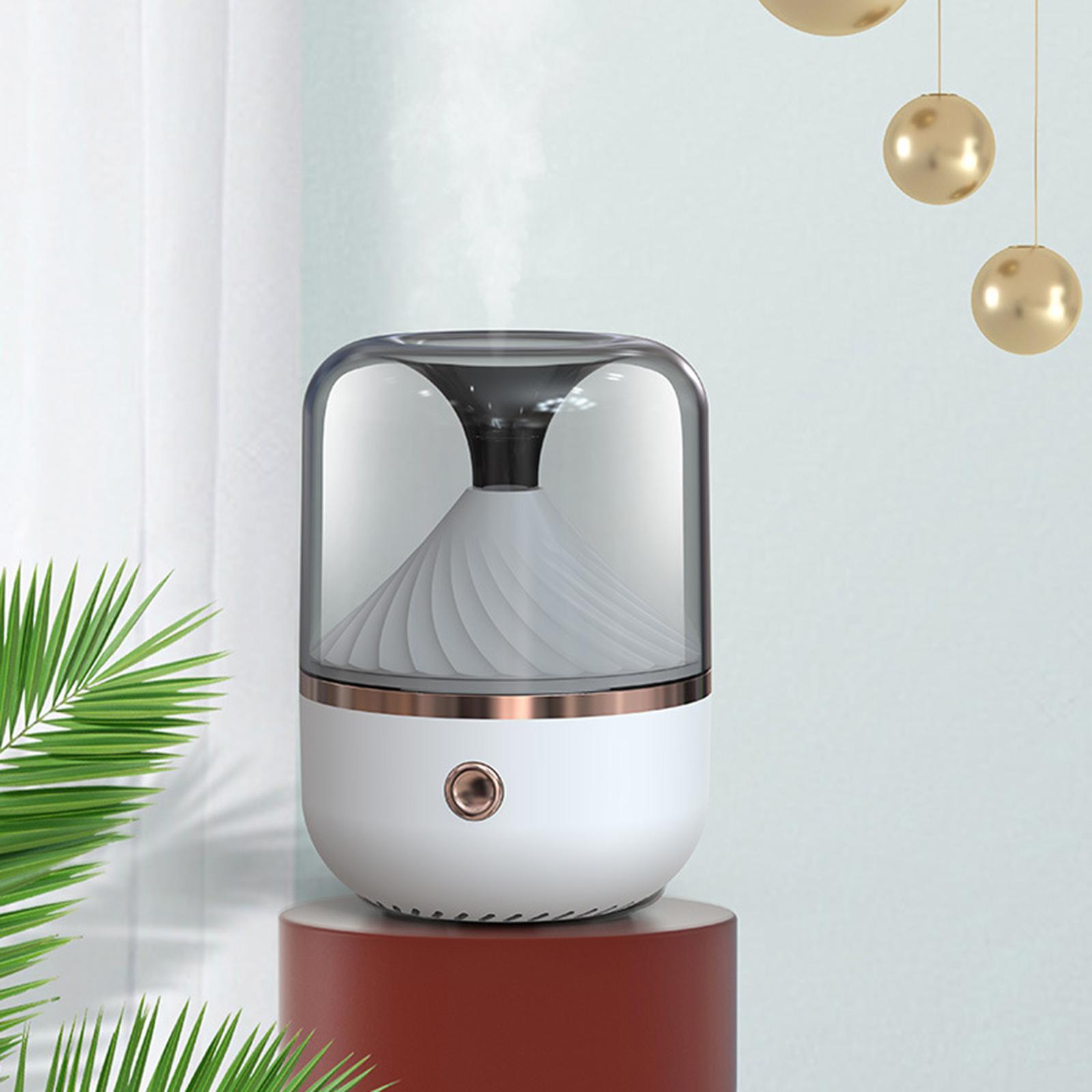 Essential Oil Aroma Diffuser Aromatherapy LED Ultrasonic Humidifier White