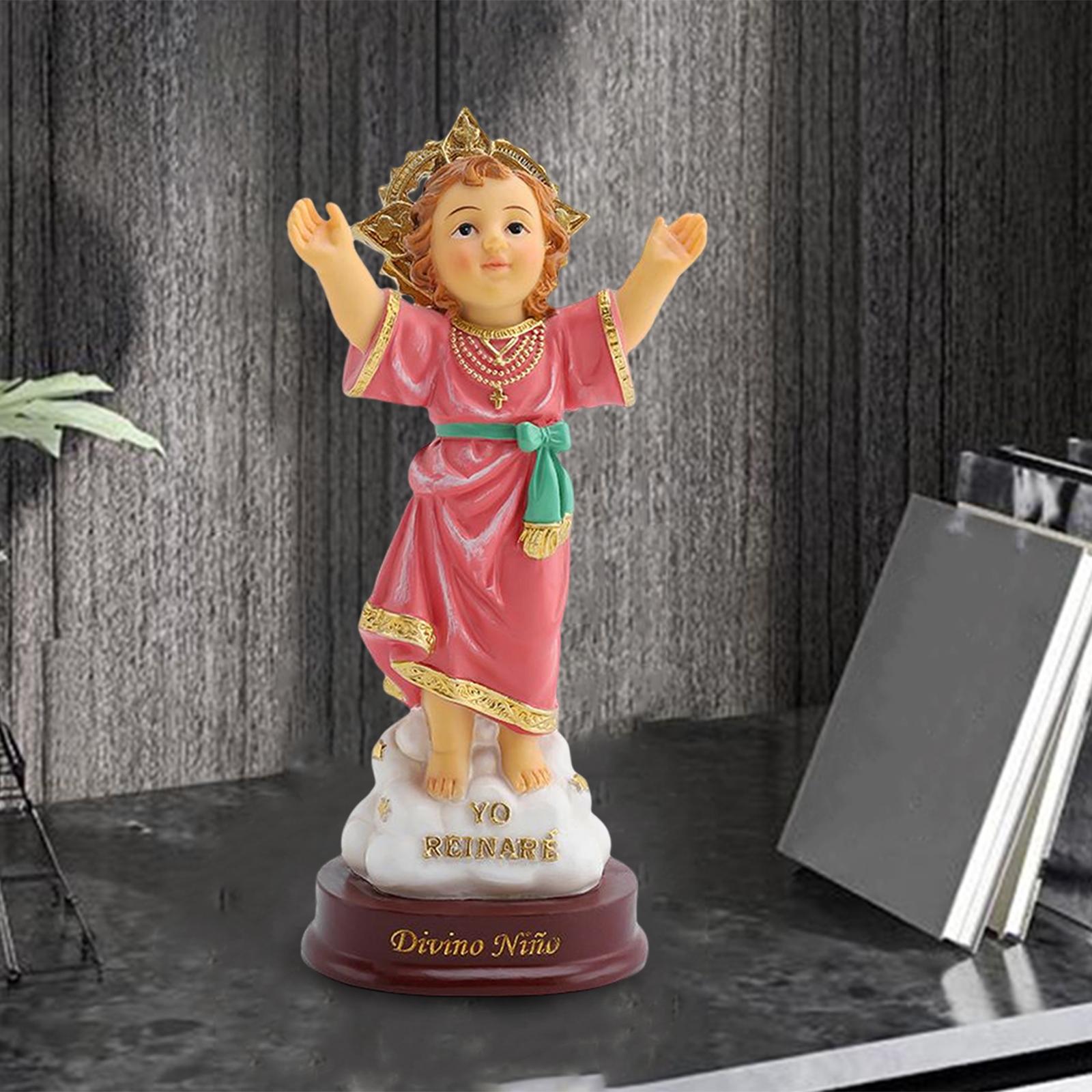 Divino NiñO Estatua Jesus Gift Resin Crafts Catholic Divine Child Figurine