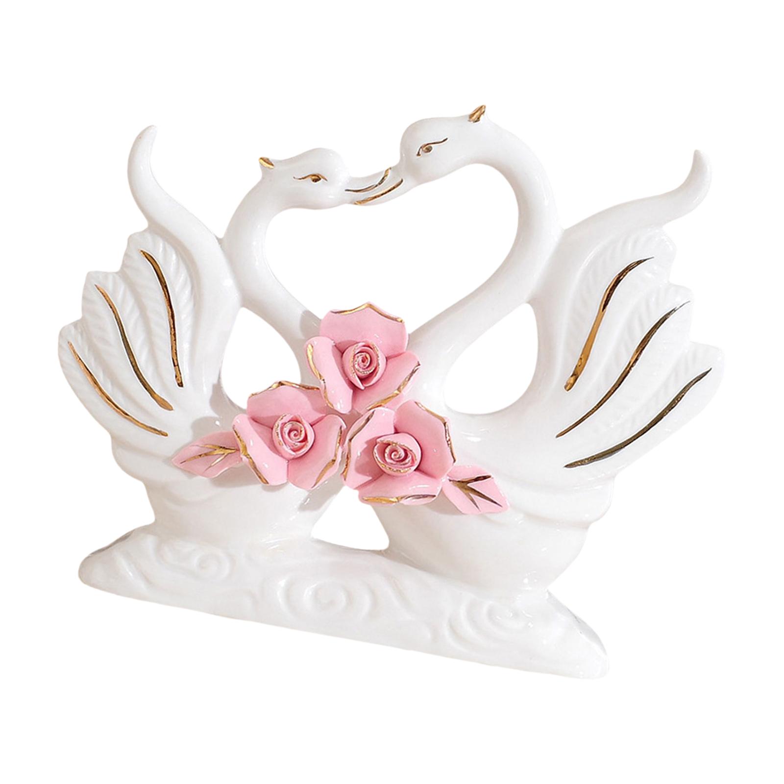 White Swan Figurines