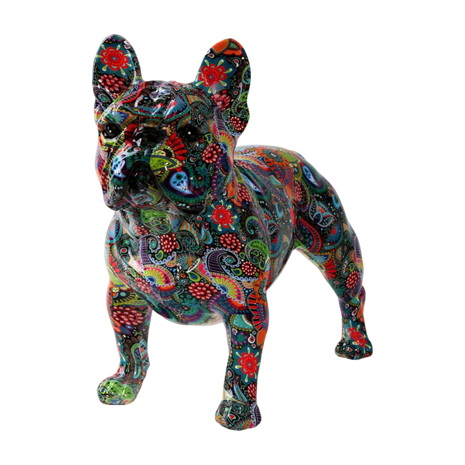 French Bulldog Statue Style D