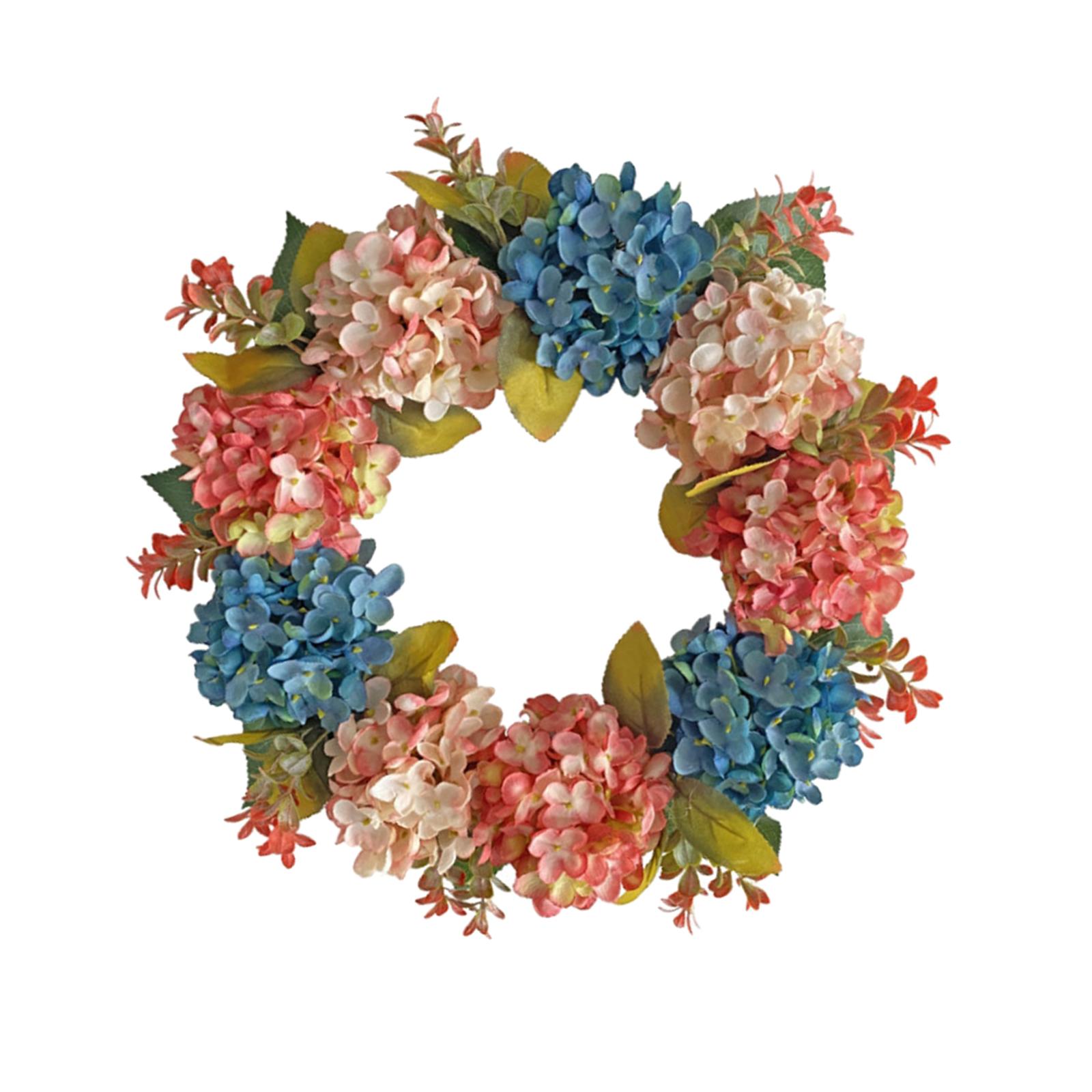 Hydrangea Wreath Large Rustic 40cm