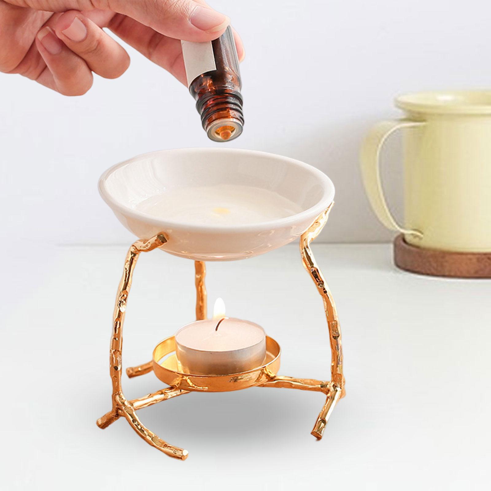 Ceramic Essential Oil Burner Desktop Oil Diffuser Burner Ornament Oil Warmer