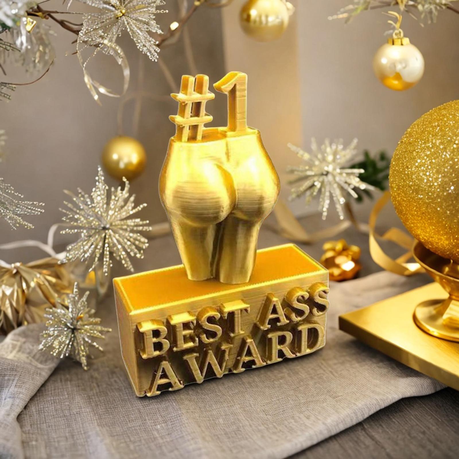 Best Ass Award Award Gift Creative Trophy for Celebrations Ceremonies Adults