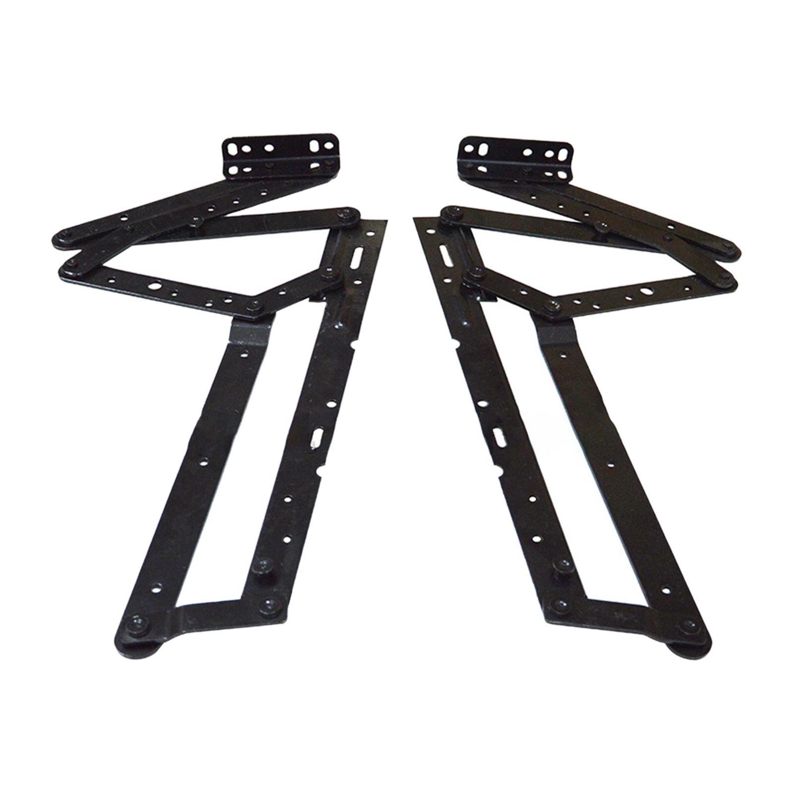 2Pcs Sofa Footrest Hinge Heavy Duty Folding Hinge Steel Recliner Chair Hinge