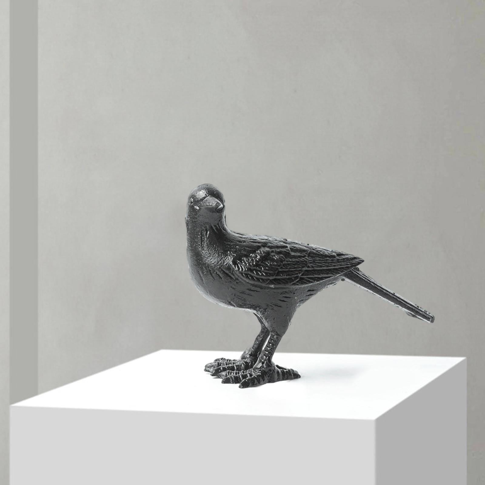 Bird Figurine Art Sculpture Crafts Bird Statue for Festival Shelf Decoration Turn Head