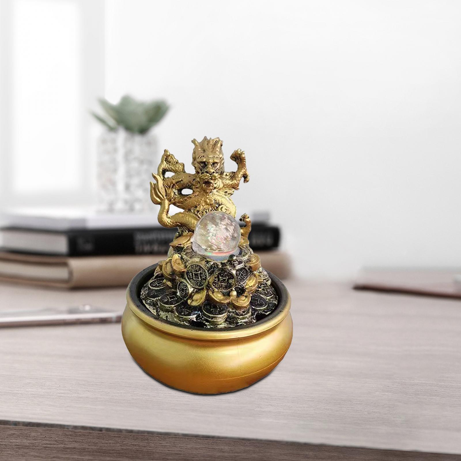 Indoor Waterfall Water Fountain Mini Waterfall Fountains for Home Meditation