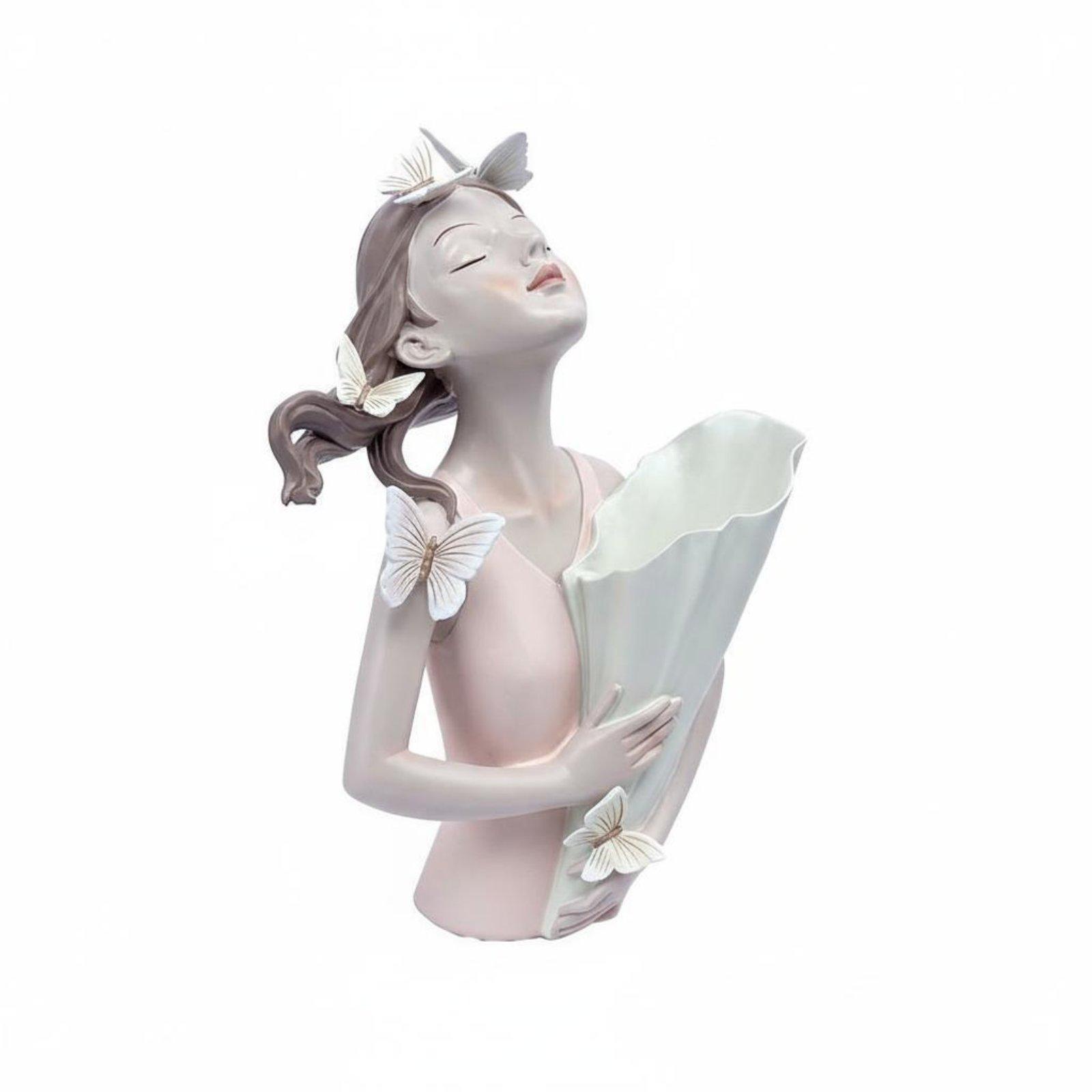 Butterfly Flower Holder Statue