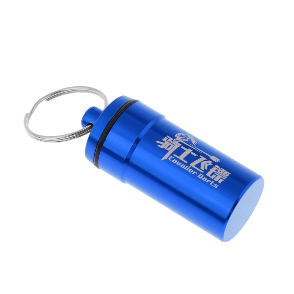 Portable Dart Flight Saver Protector Soft Tip Accessories Storage Box Blue