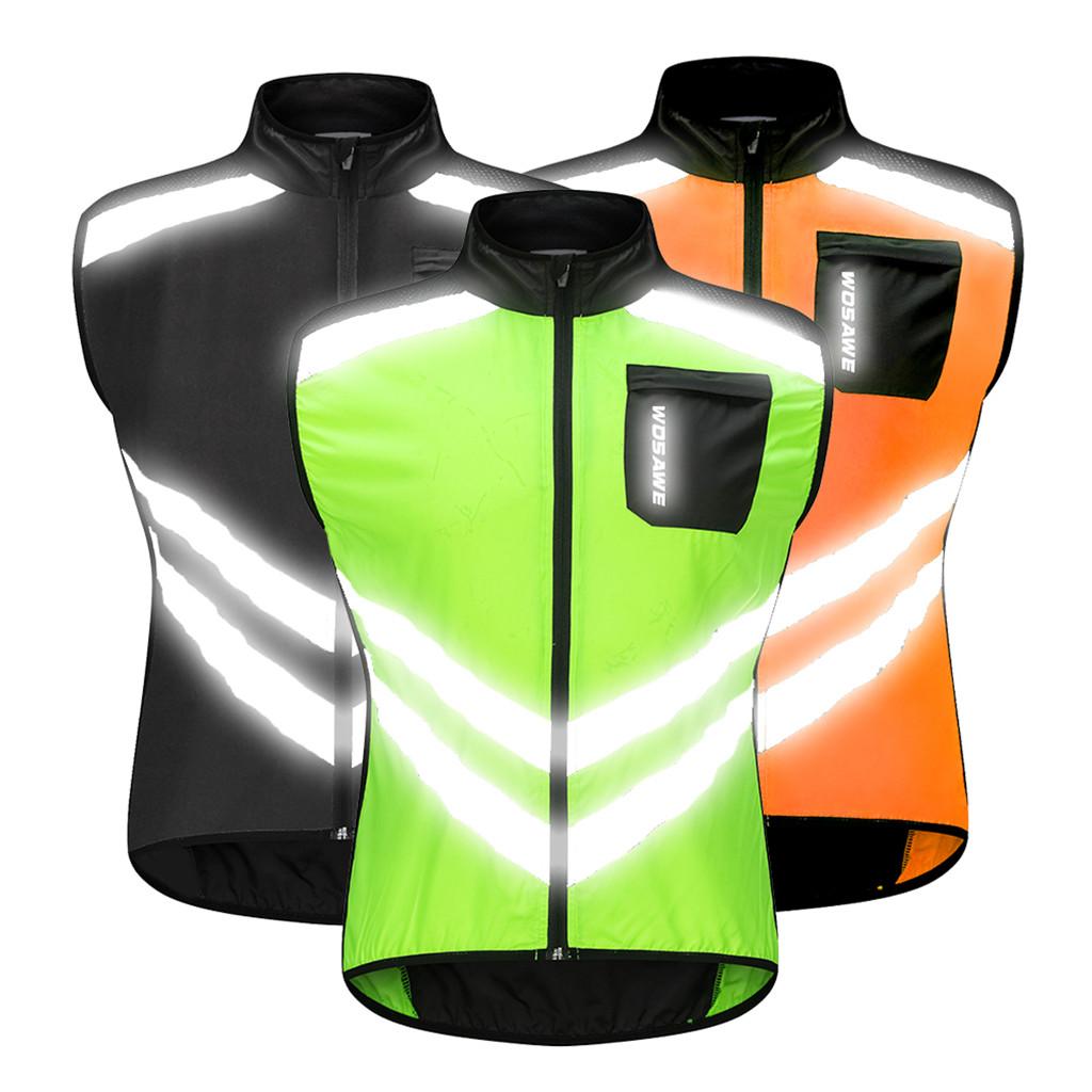 reflective cycling top