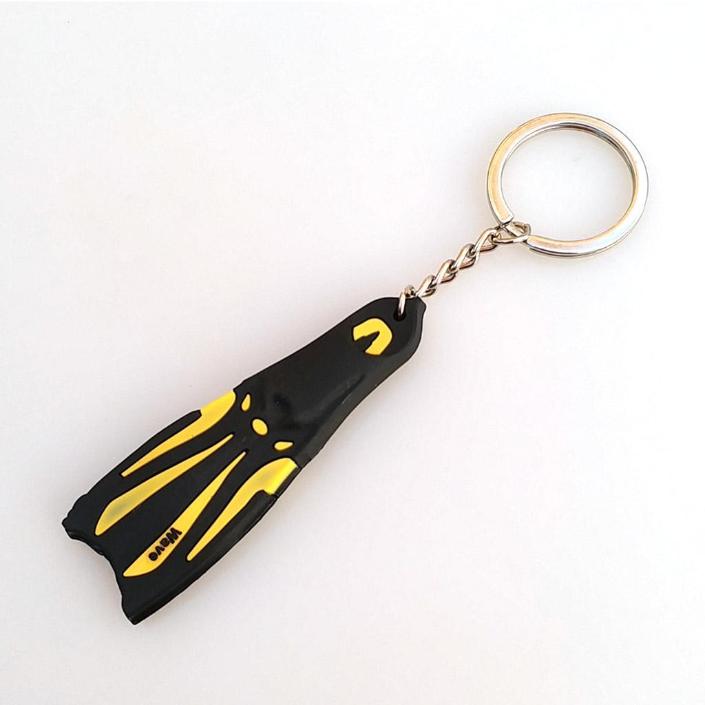 Diving Fin  Key  Chain  Dive Flipper Keychain Keyring Divers 