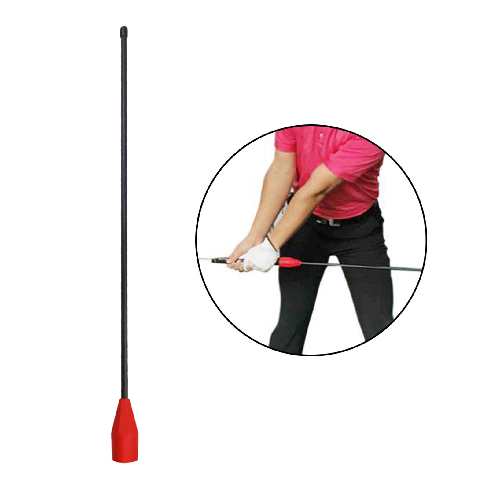 21 Inches Golf Swing Training Aid Swing Trainer Stick Practice Aid Tool