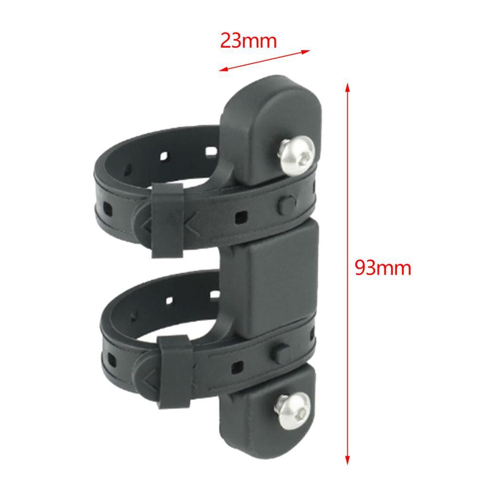 MTB Bike Bicycle Water Bottle Cage Holder Adapter Handlebar Bracket Mount