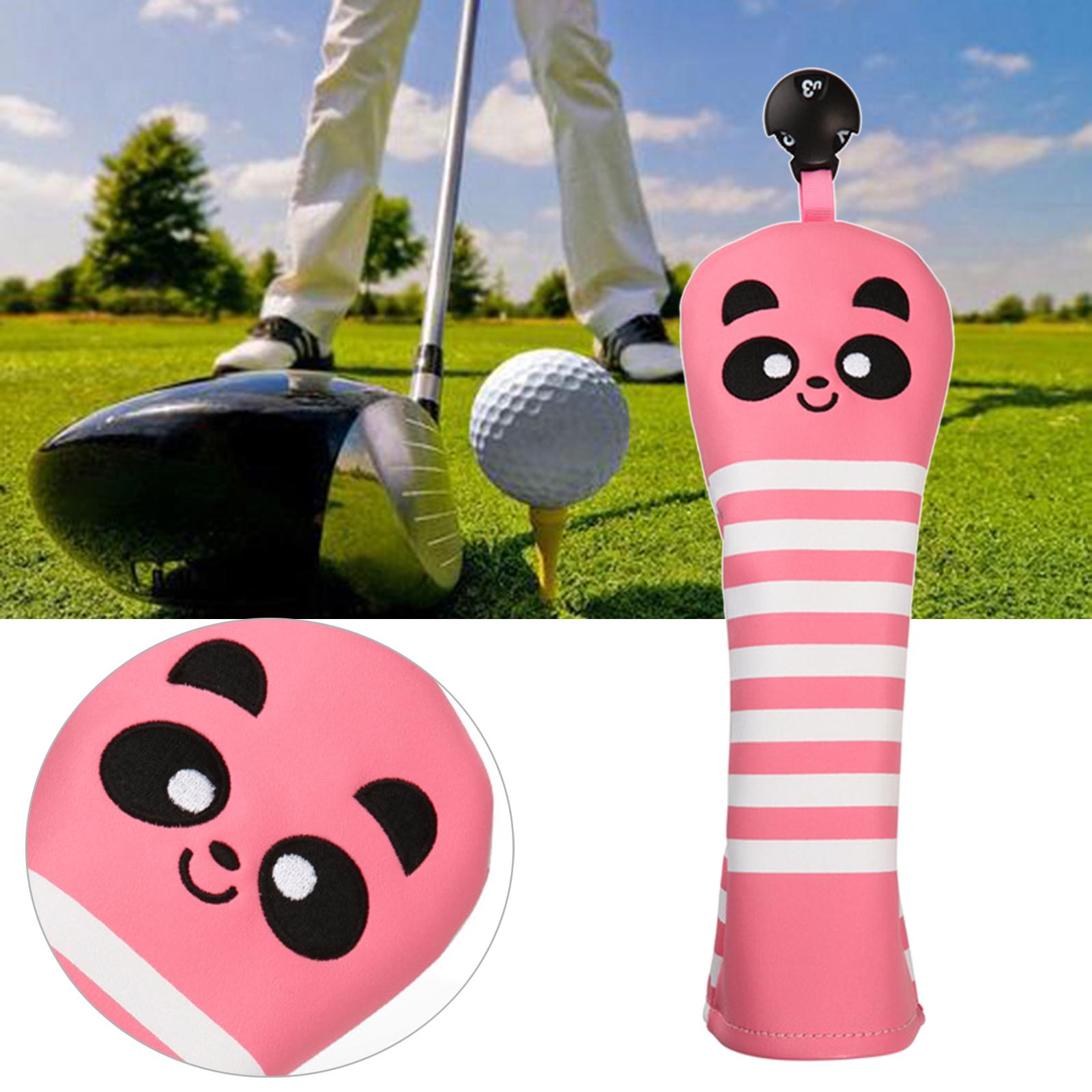 1PC Hybrid Fairway Woods Fit Most Club Fairway Headcover pink UT cover