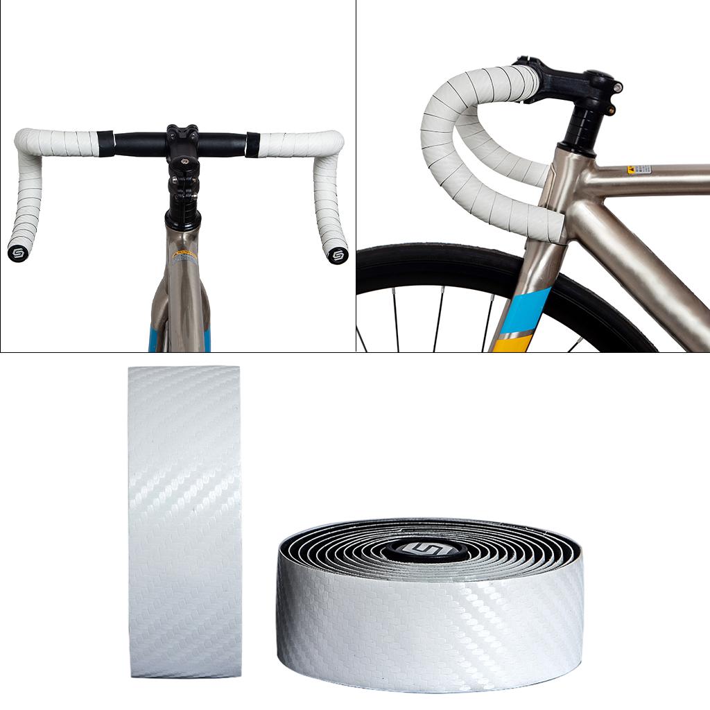 Bike Handlebar Tapes Comfort Bicycle Bar Tape EVA Cycling Handle Wrap white