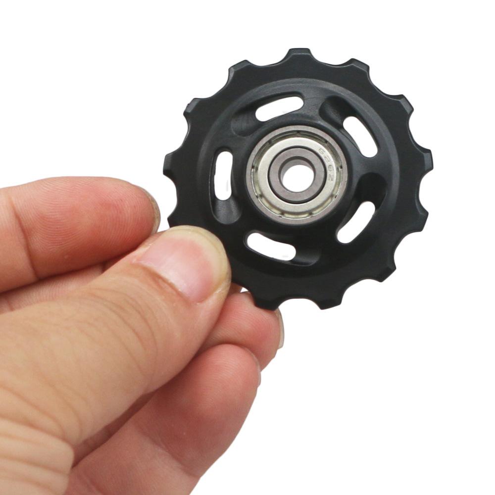 MTB Rear Derailleur Pulley Aluminum Sealed Bearing Replacement Parts 11T 13T