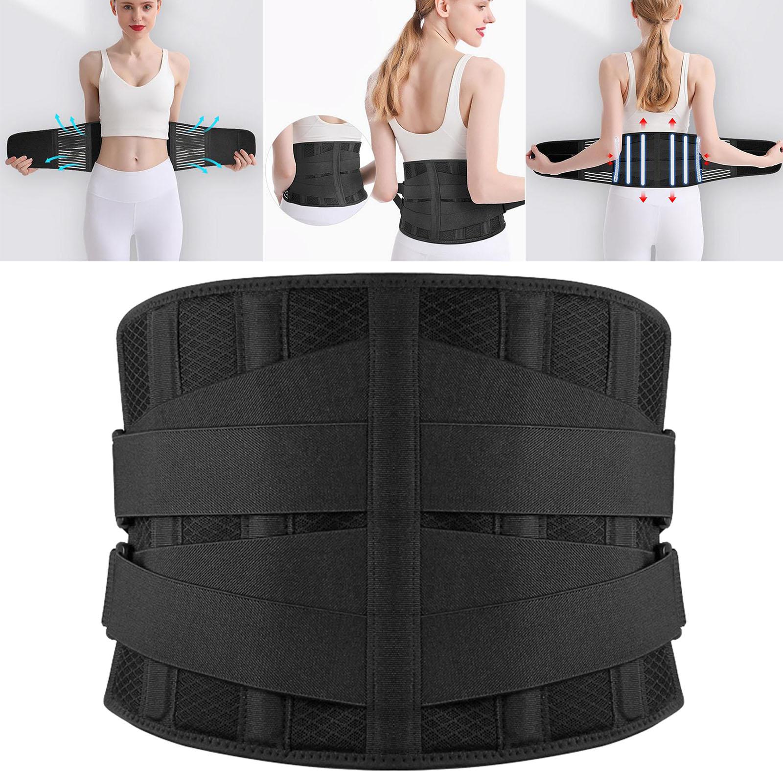 Back Support Belt Wasit Brace Tummy Band for Back Pain Herniated Disc M