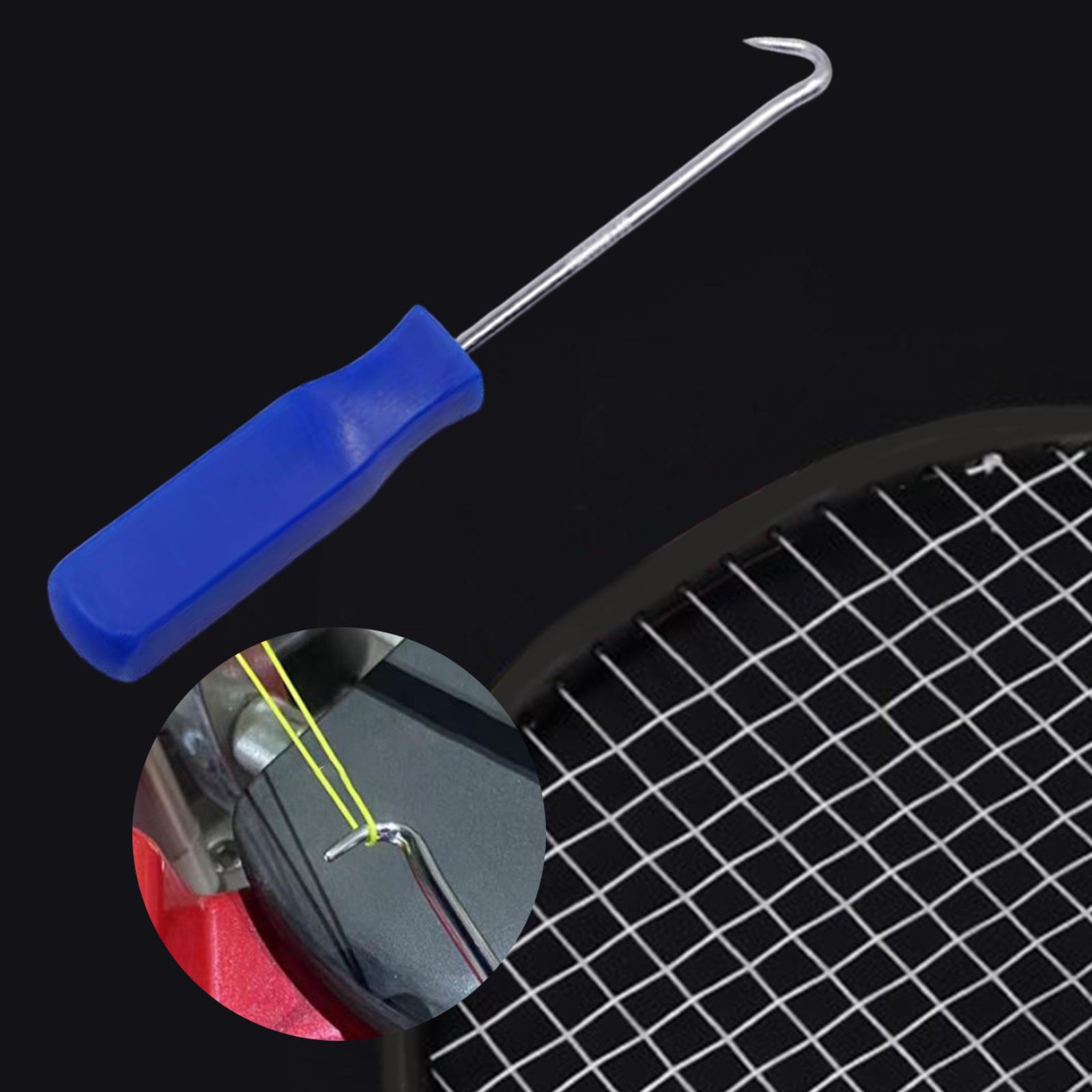 Tennis Racket Stringing Tool 14cm Professional Racket String Assistance Tool hook