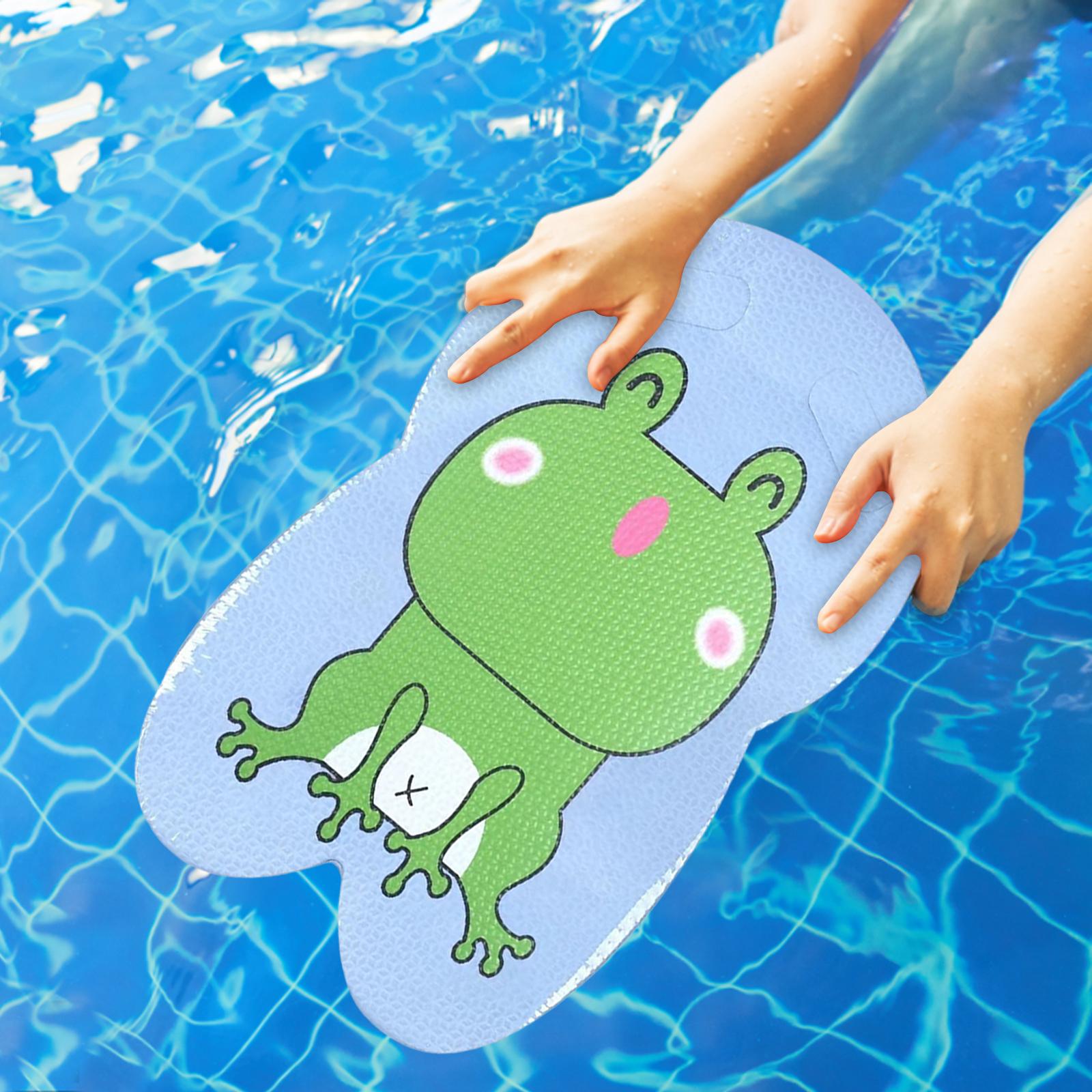 Swim Kickboard for Kids Two Grip Swim Training Kick Board EVA Swimming Float Frog