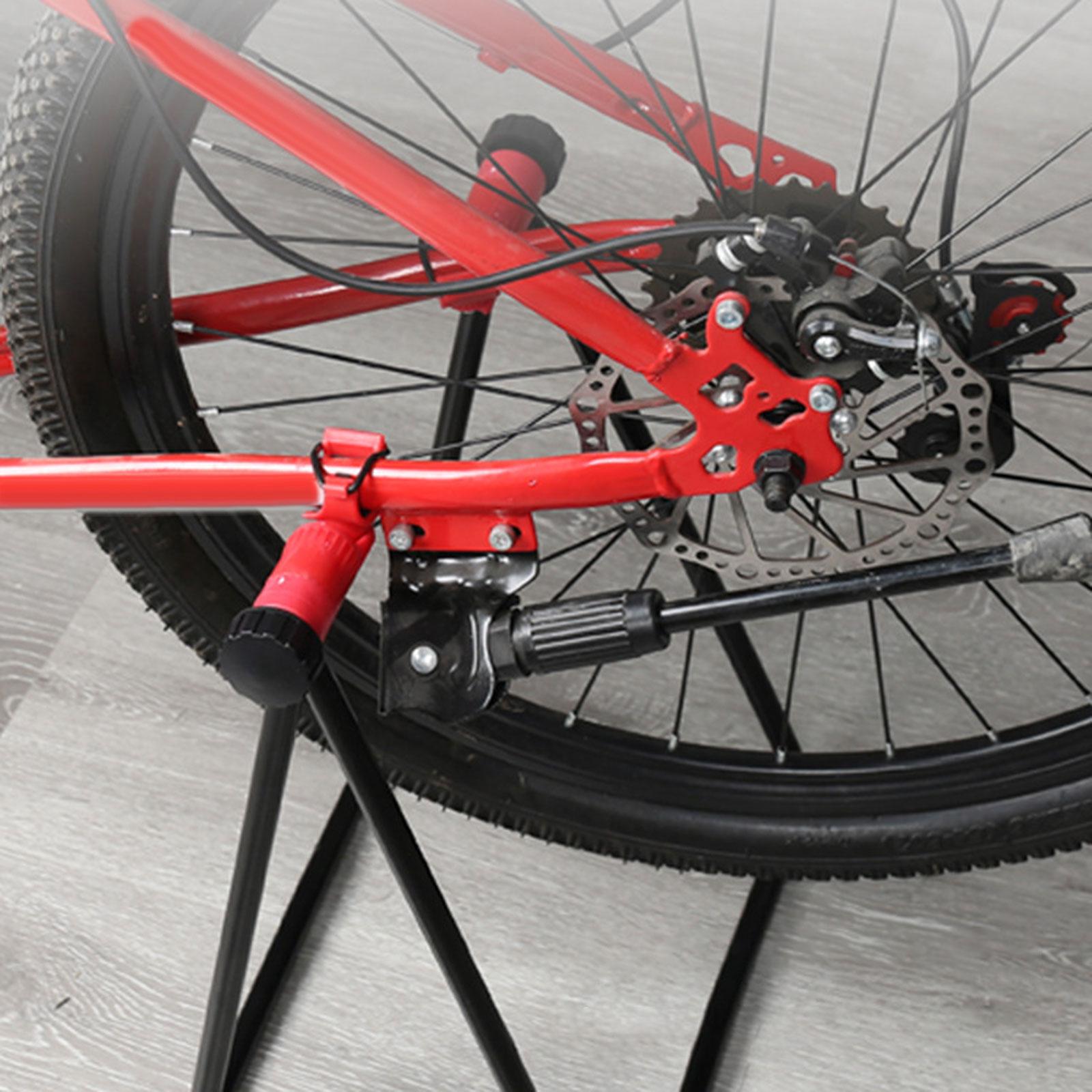 Bike Stand Repair Rack Holder 360 Degree Rotating Mountain Bike Parking Rack