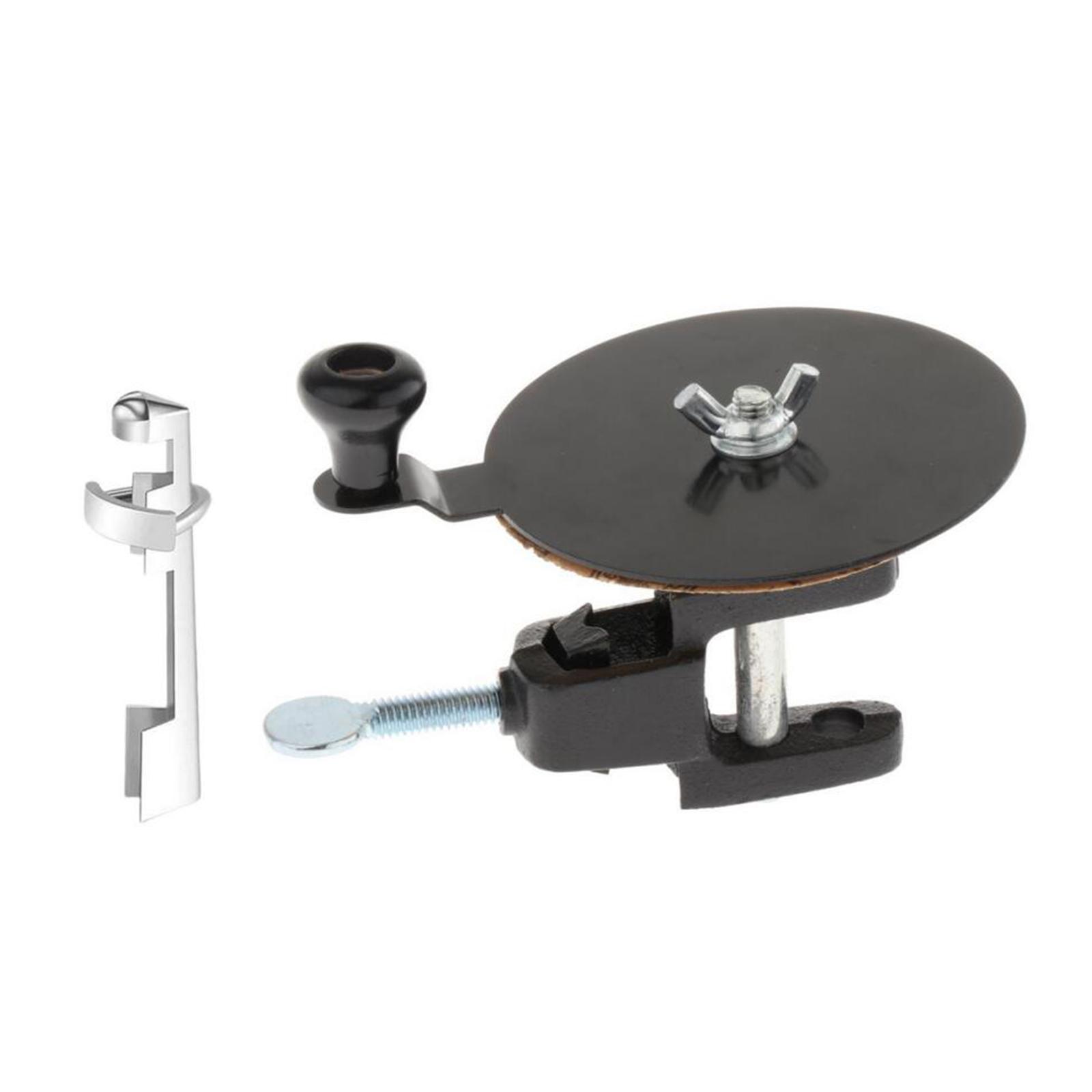 Cue Tip Sander Clamp