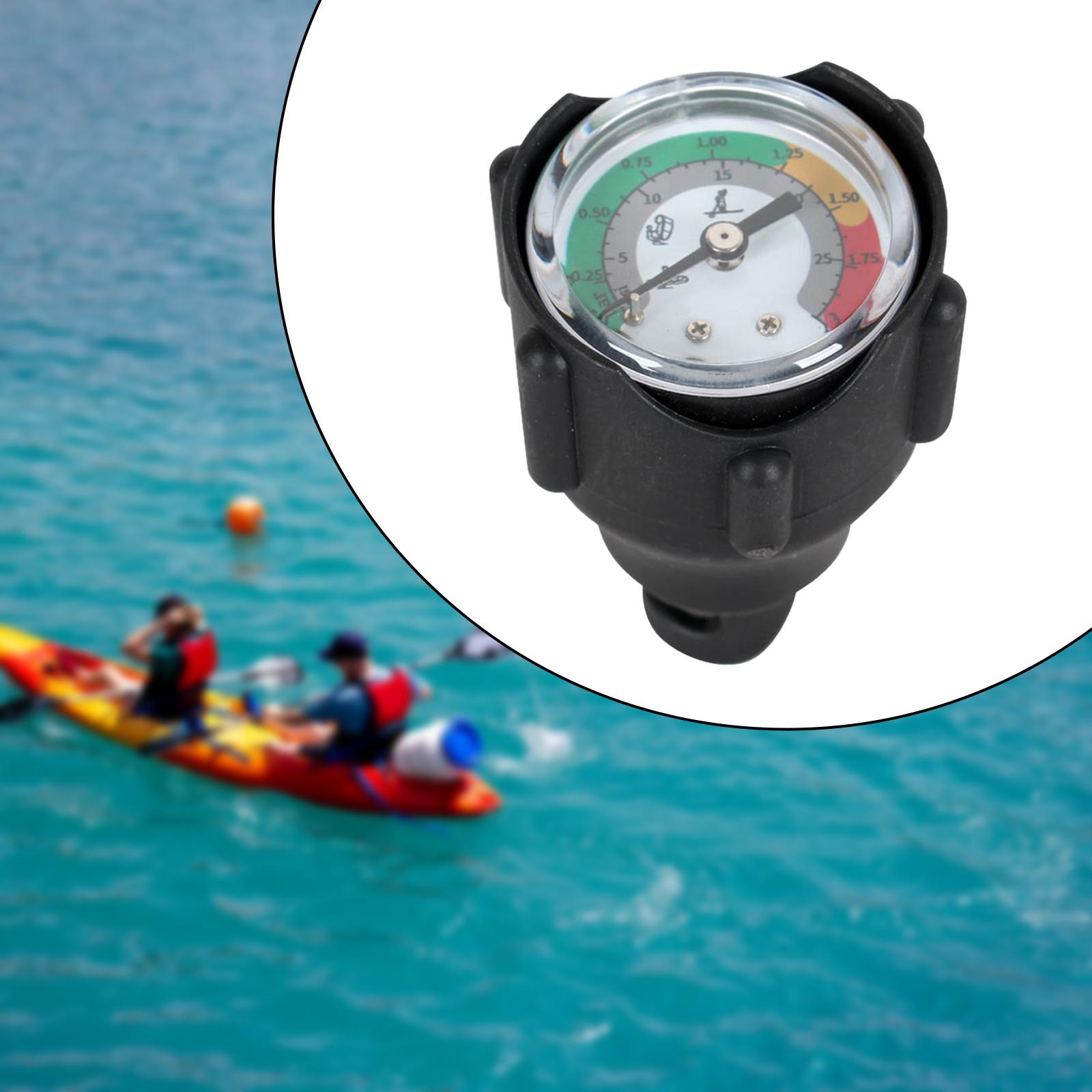 Inflatable Boat Air Pressure Gauge Raft Pressure Gauge for Surfboard Fishing