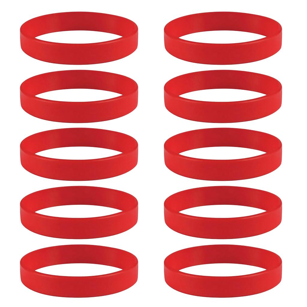 Blank Silicone Wristbands