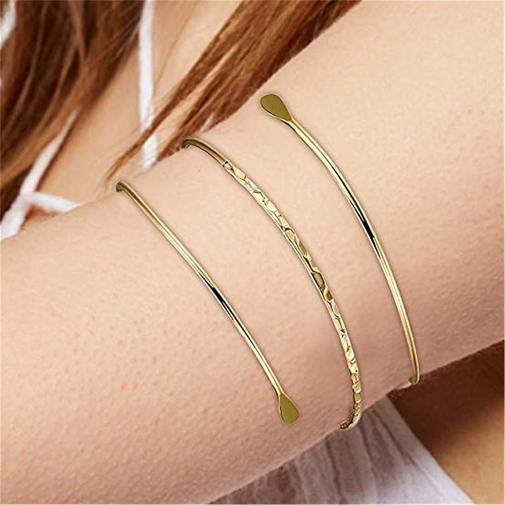 Adjustable Upper Arm Jewelry Cuff Bracelet Armlet Armband Bangle For ...