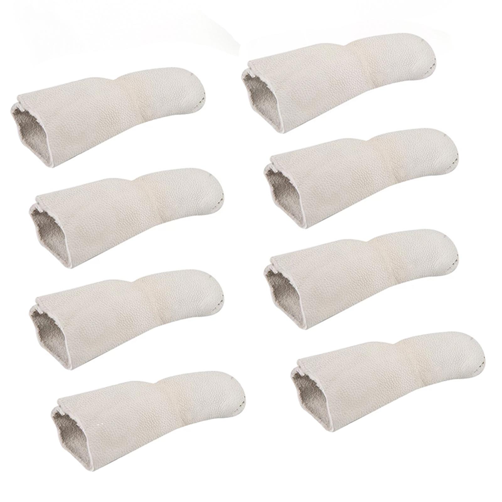 8Pcs Finger Cots Fingers Protective Sleeves for Home