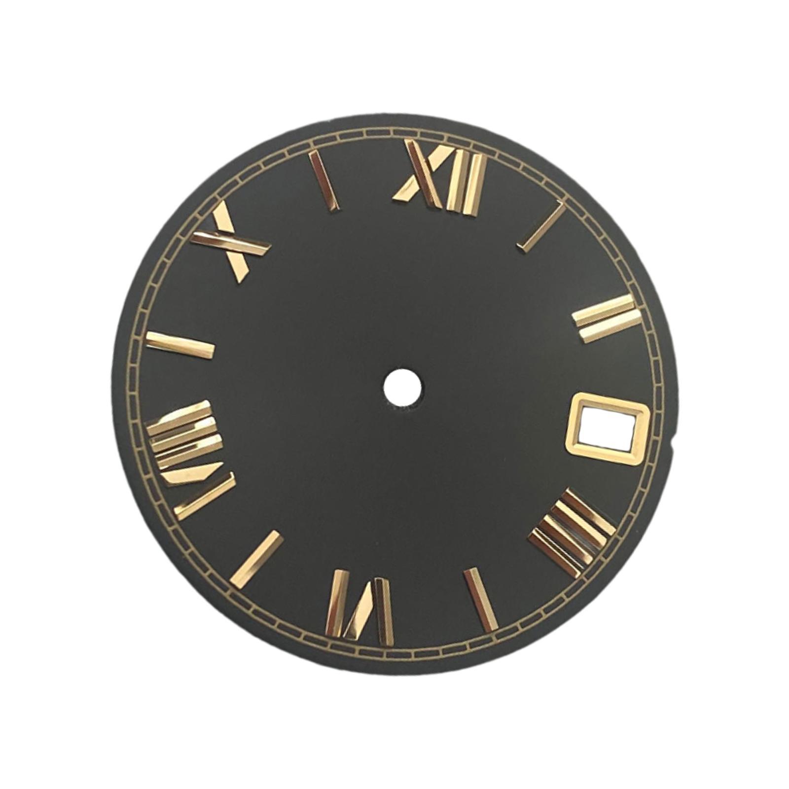 28.5mm Watch Dial Vintage Design Roman Numerals Component