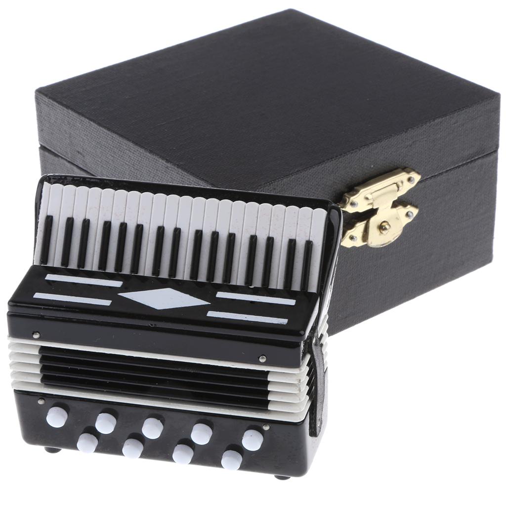 Miniature Accordion Black