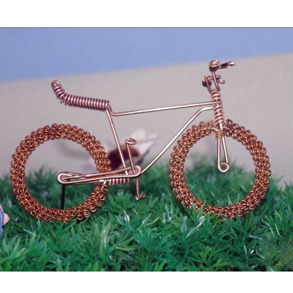 Novelty Diecast Bike Model Metal Bicycle Craft Toy Gift Home Ornament