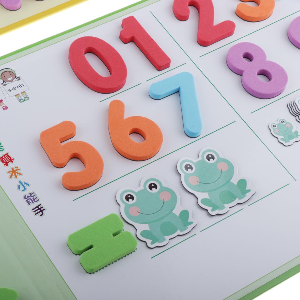 Magnetic Uppercase and Lowercase Letters Numbers Paste for Kid Toy Style