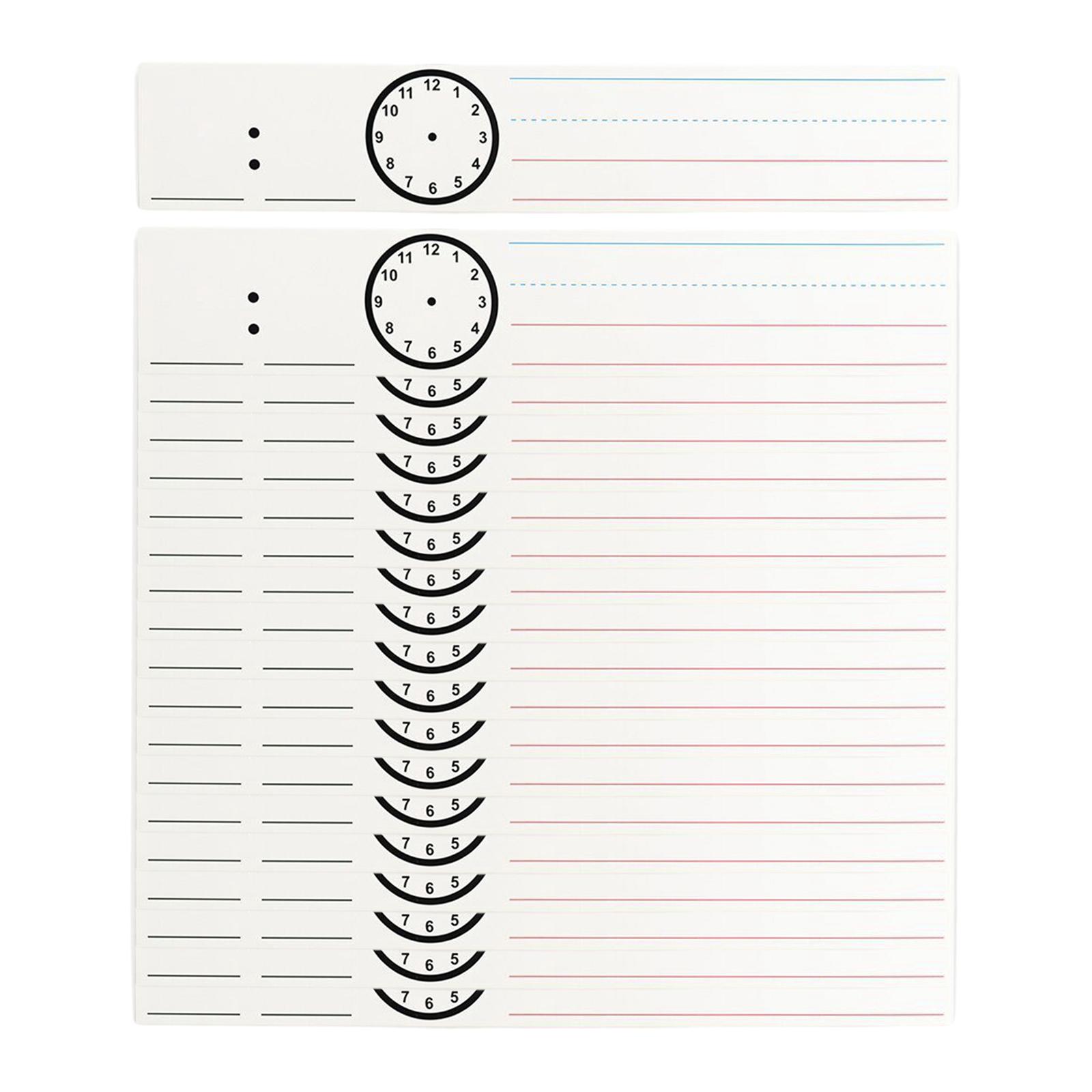 Pocket Chart Erase Card 20x