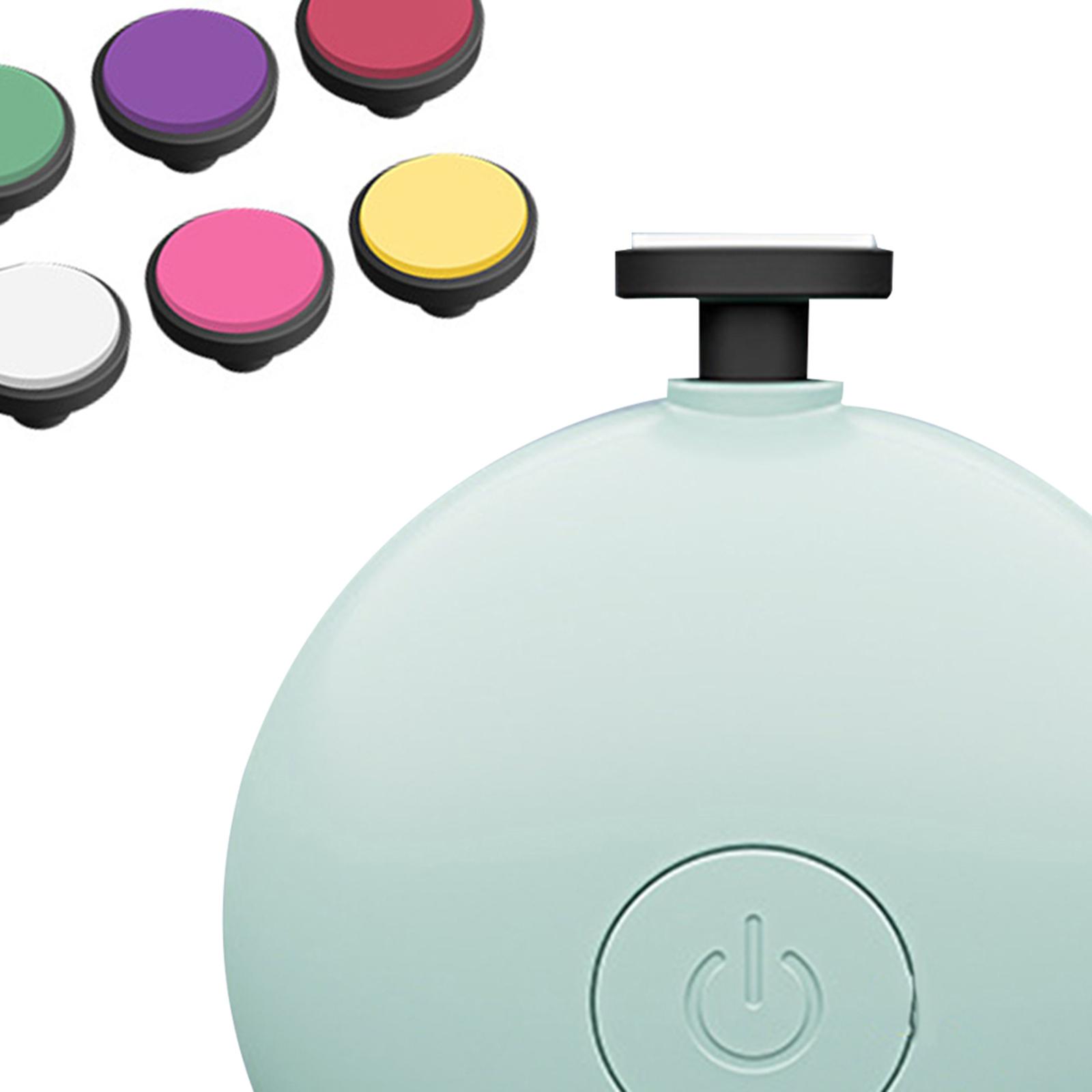 Manicure Tools Replaceable Polishing Nail Trimmer for Indoor Green