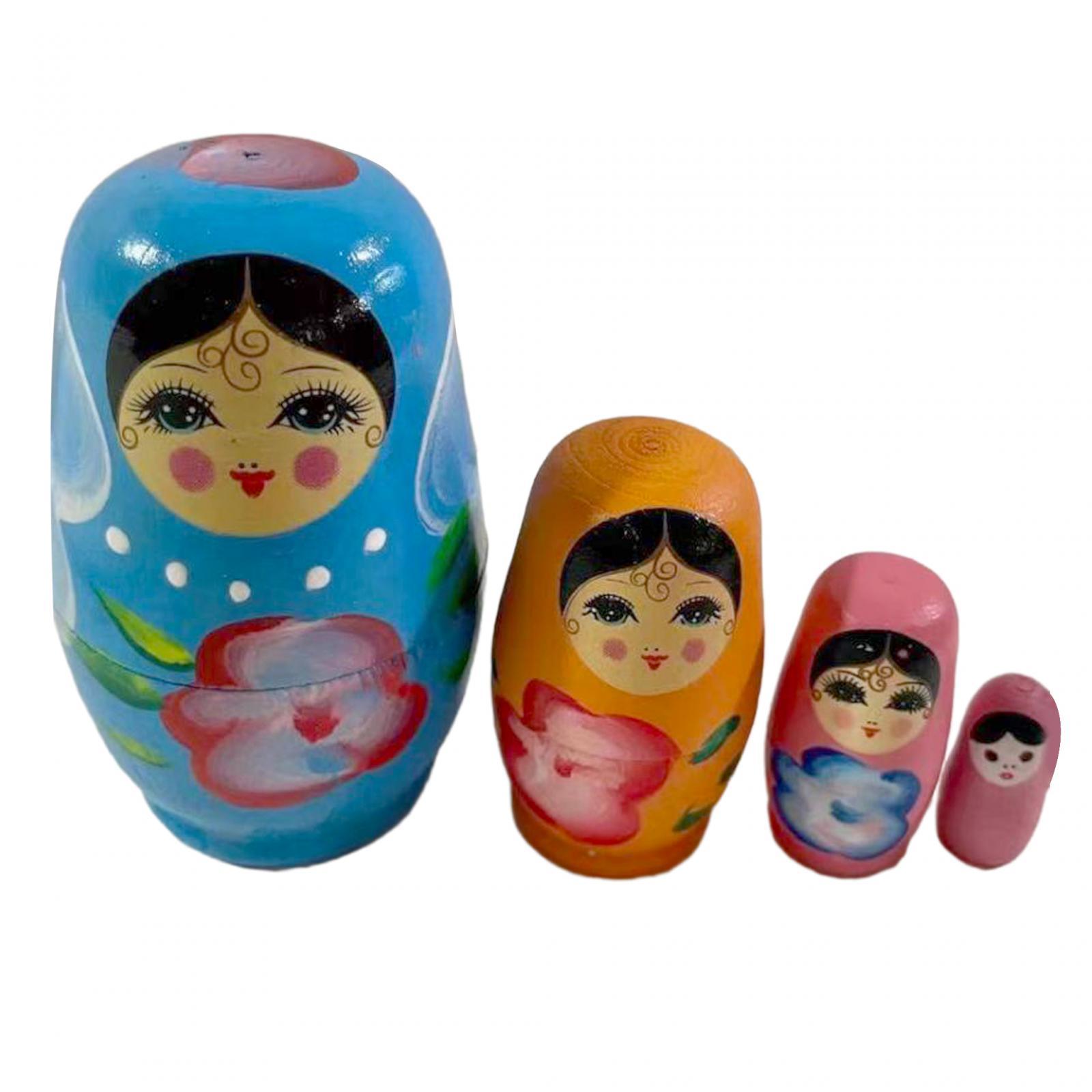 Russian Nesting Dolls Blue