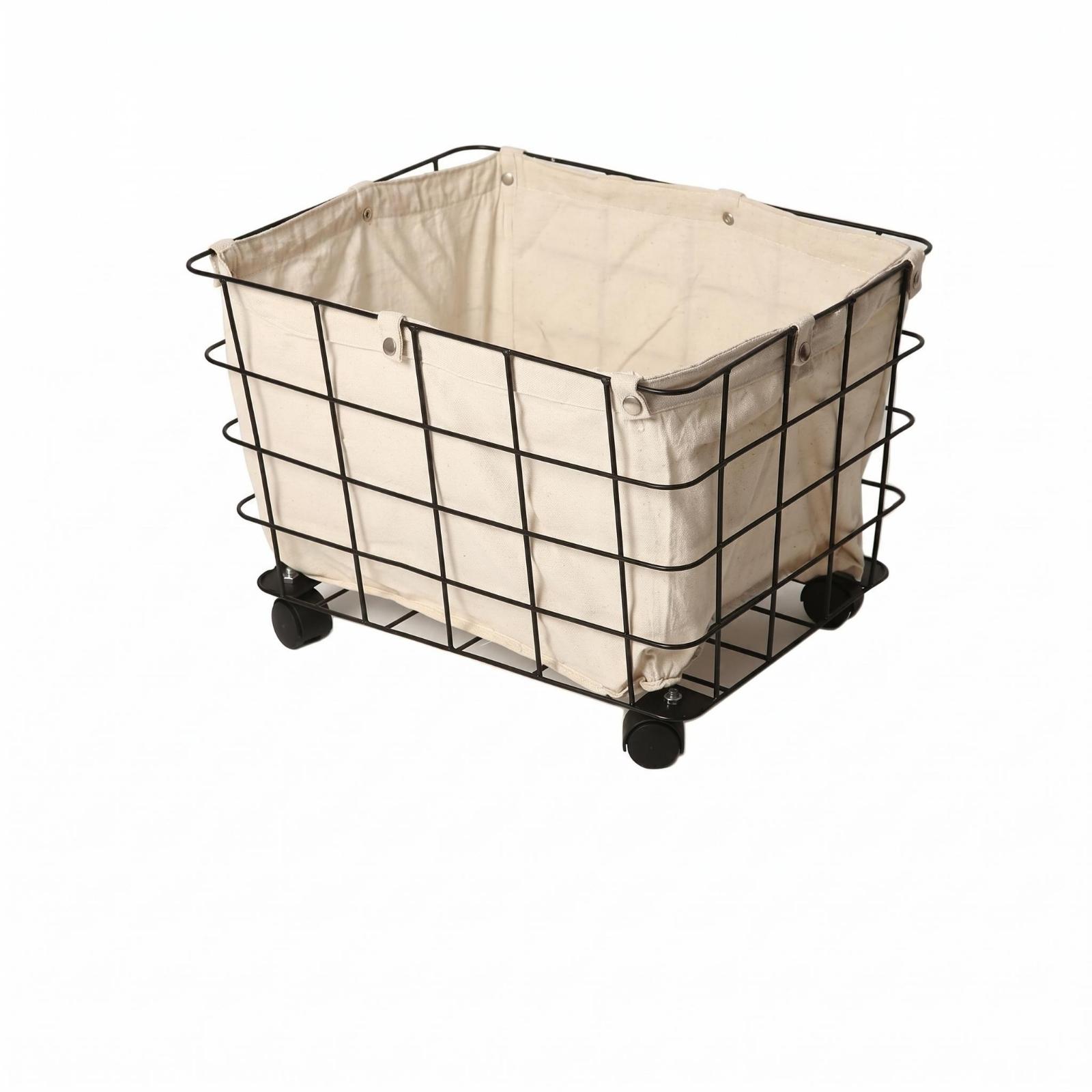 Rolling Wire Storage Cart