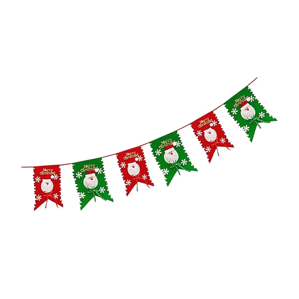 Details Zu Weihnachtsdeko Girlande Weihnachtsgirlande Weihnachten Stoff Fenster Banner